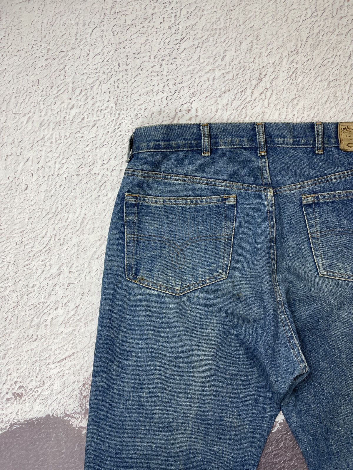 Polo Ralph Lauren Polo Ralph Lauren vintage made in USA faded denim jeans Size US 35 - 17 Thumbnail