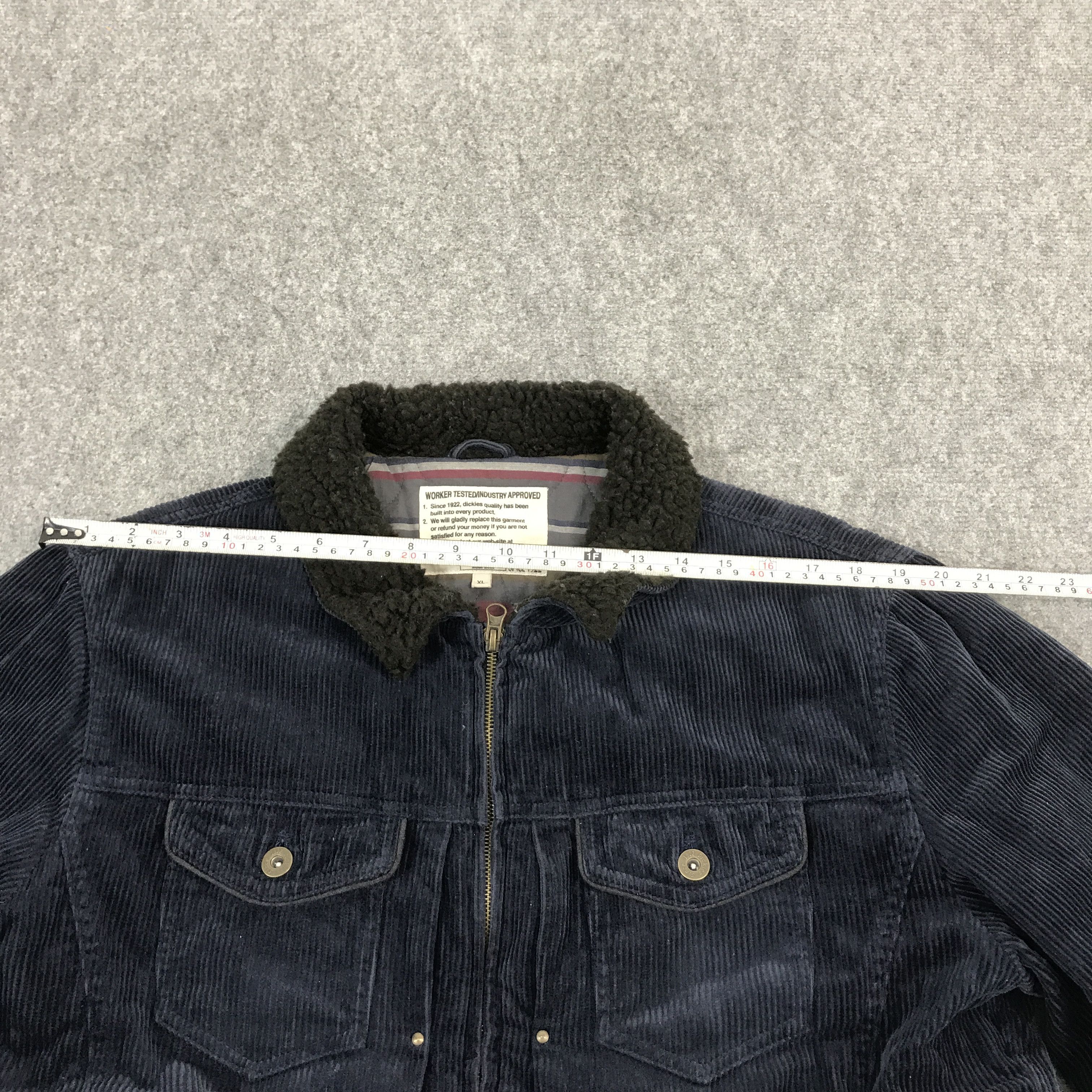 Dickies × Japanese Brand DICKIS WORKER TASTED CORDUROY ZIPPER JACKET Size US XL / EU 56 / 4 - 9 Thumbnail
