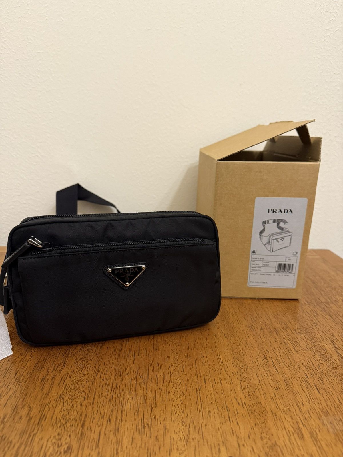 Prada Black Prada Bumbag Size ONE SIZE - 2 Thumbnail