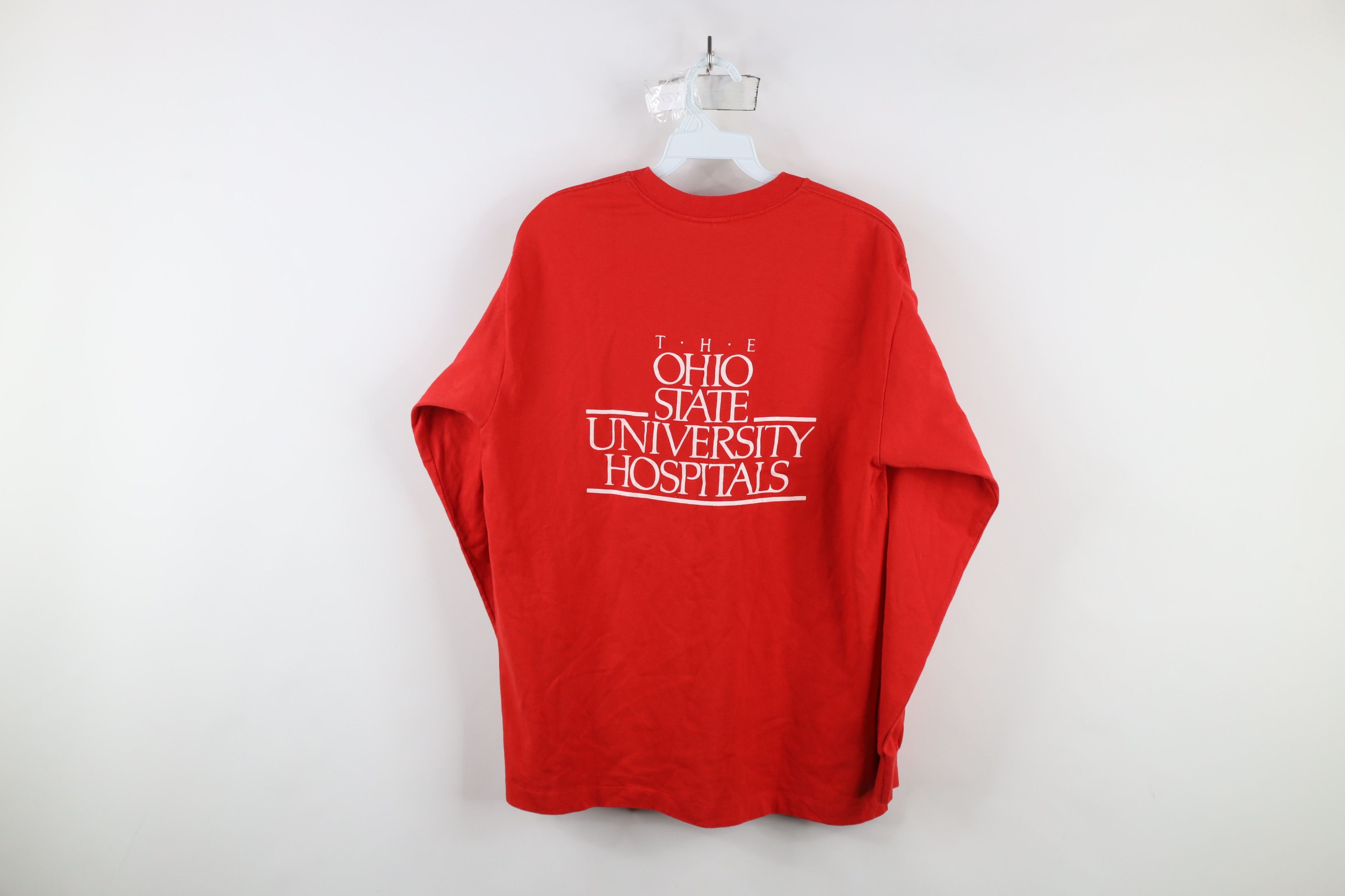 Vintage Vintage 90s Univeristy Hospital Intensive Caring T-Shirt USA Size L / US 10 / IT 46 - 8 Thumbnail