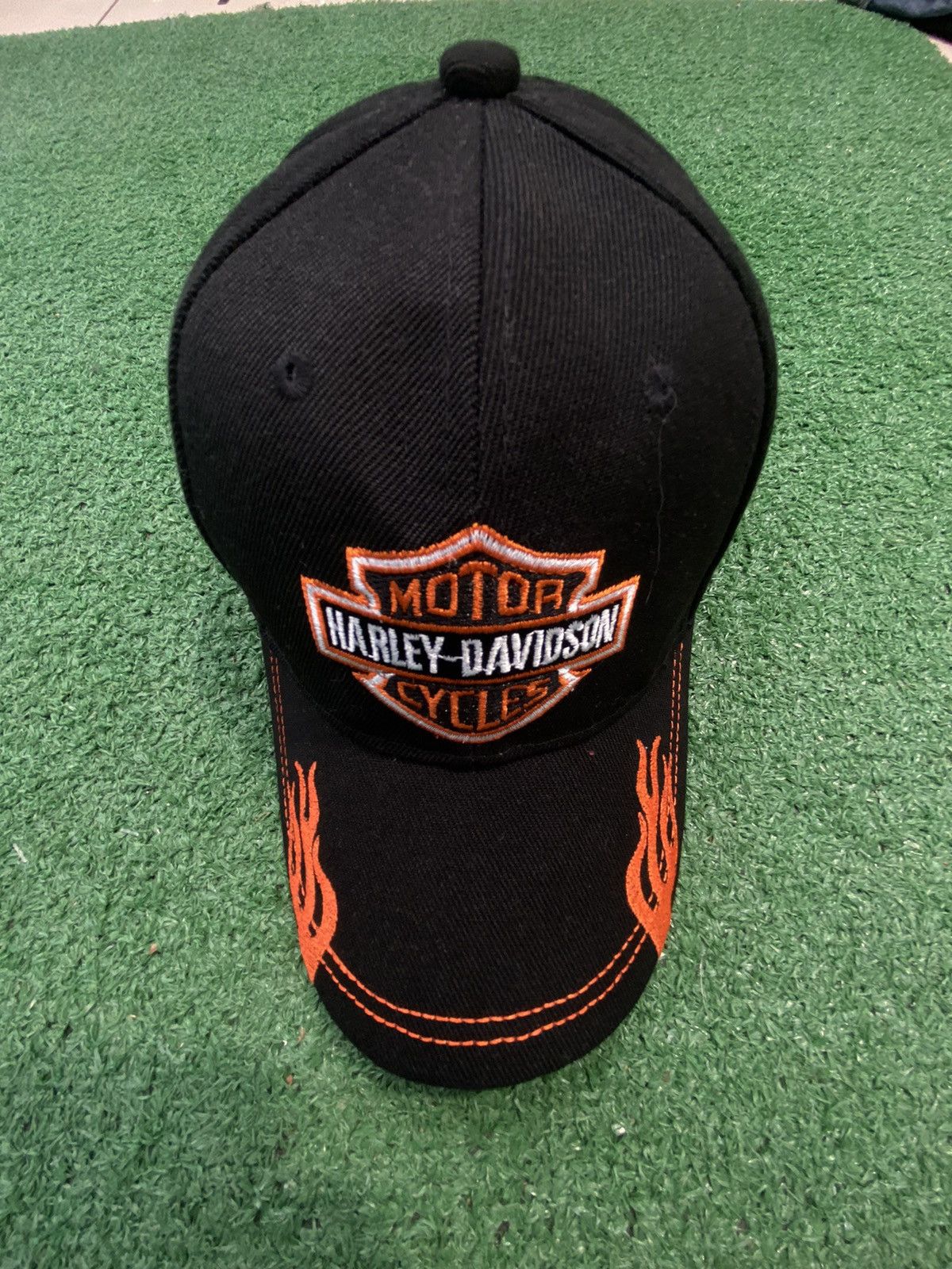 Vintage Harley davidson cap hat vintage Size ONE SIZE - 1 Thumbnail