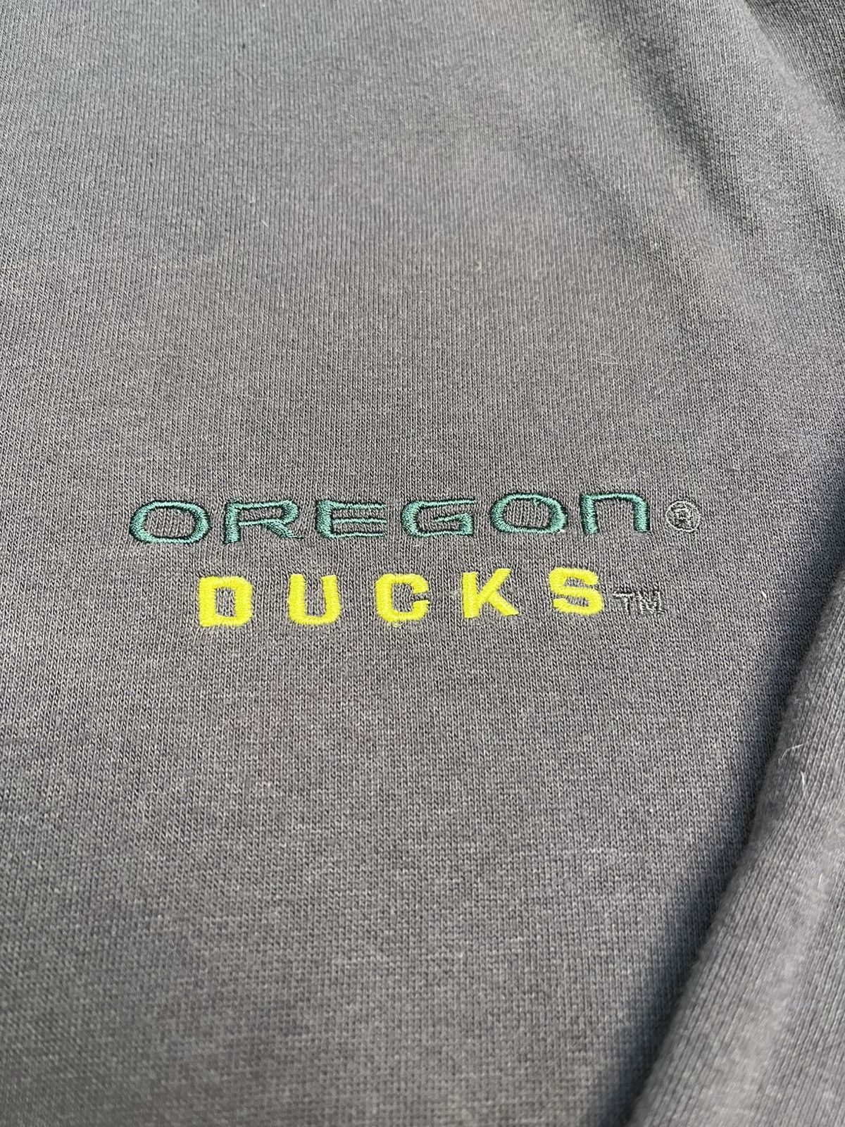 NCAA Oregon Ducks NCAA 1/4 Zip Gray Sweatshirt Stadium Athletics Size US M / EU 48-50 / 2 - 2 Thumbnail