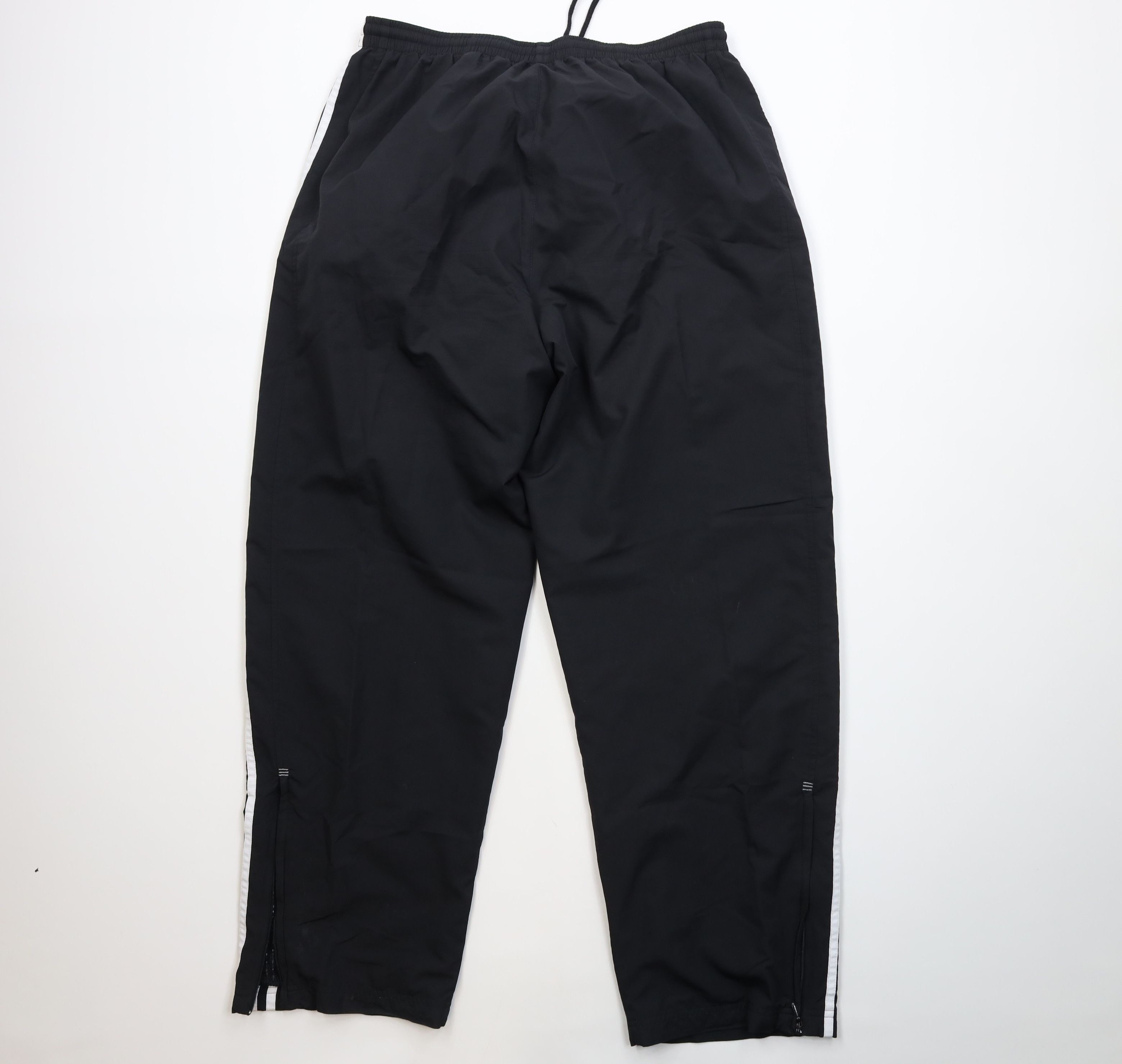 Adidas Vintage Y2K 2005 Adidas Lined Wide Leg Windbreaker Pants Size US 36 / EU 52 - 11 Thumbnail