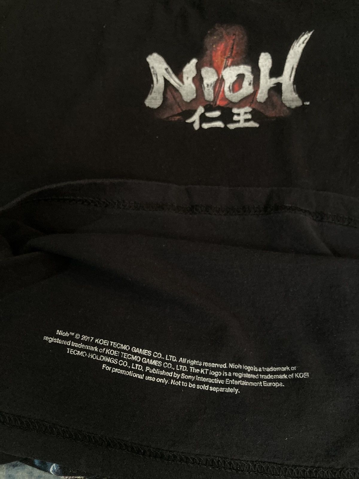 Vintage Tshirt nioh anime japan video game playstation 4 00s Size US XL / EU 56 / 4 - 3 Thumbnail