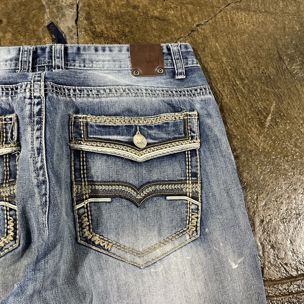 Affliction × Southpole × Vintage Crazy Vintage Y2K Affliction Style Jeans Grunge Skater Goth Size US 38 / EU 54 - 6 Thumbnail