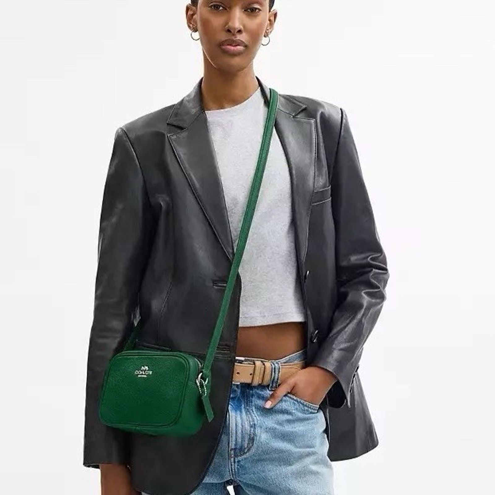 Coach NWT COACH Mini Jamie Camera Crossbody Bag CQ875 Shamrock Size ONE SIZE - 7 Thumbnail