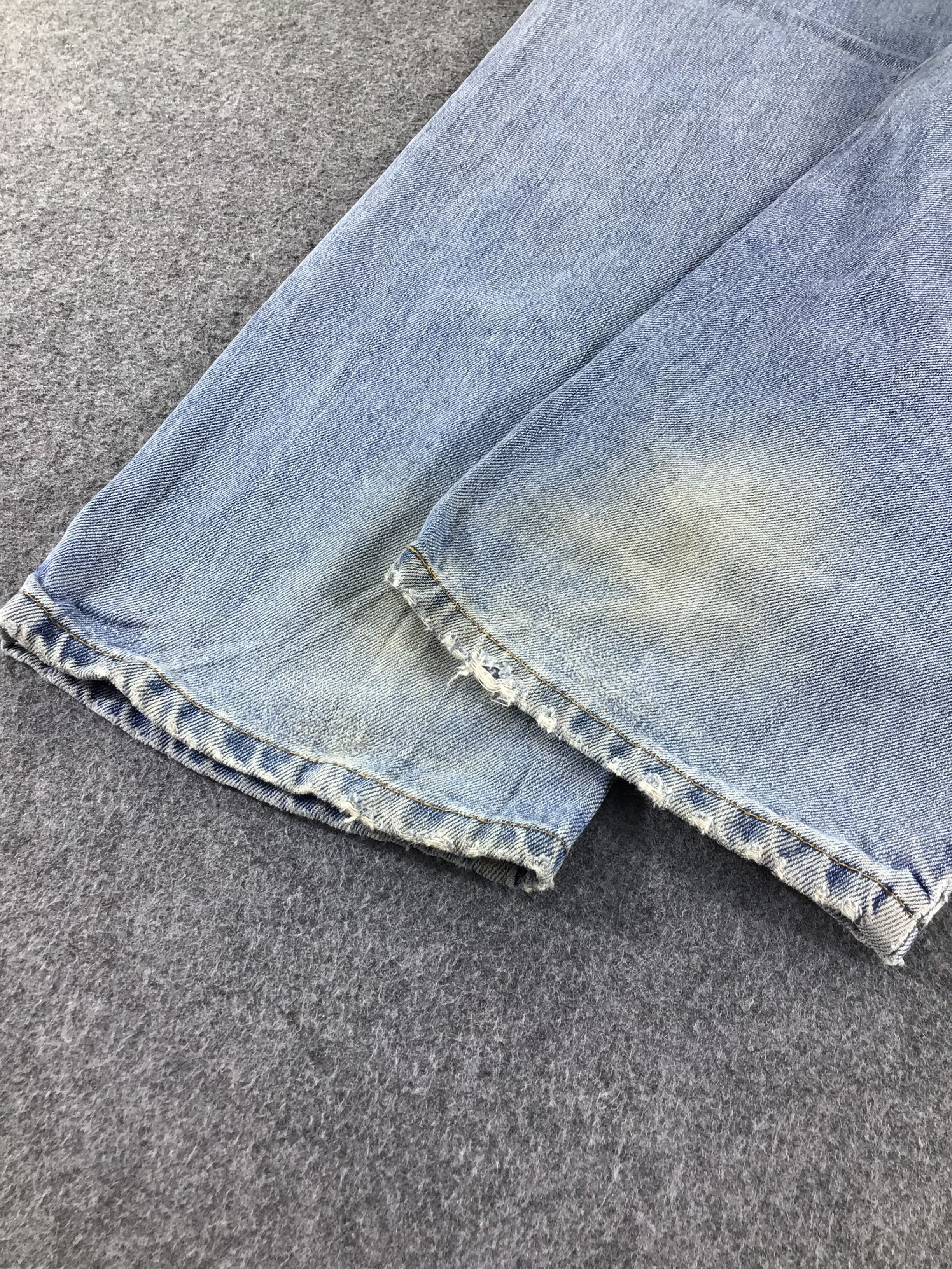 Levi's Vintage Levis 505 Jeans Dirty Faded Blue -J495 Size US 33 - 6 Thumbnail
