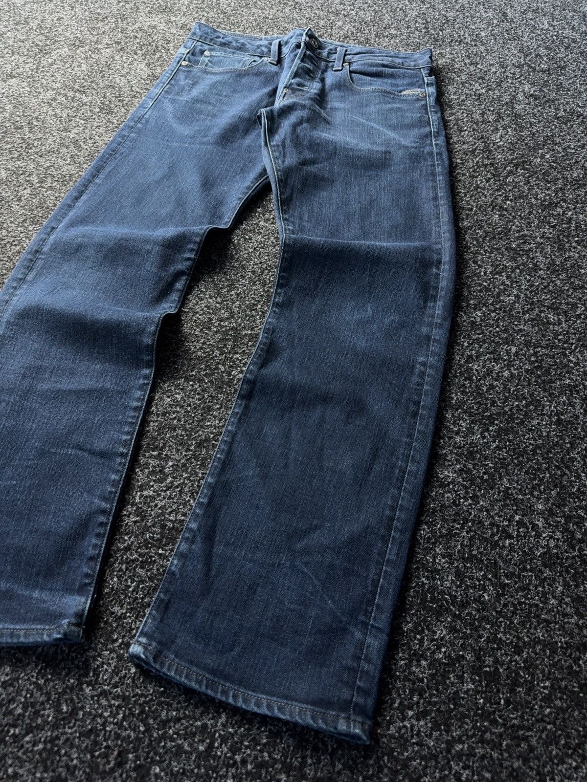 G-Star Vintage Retro Y2K 00s G-Star RAW Denim pants Jeans Size US 32 / EU 48 - 3 Thumbnail
