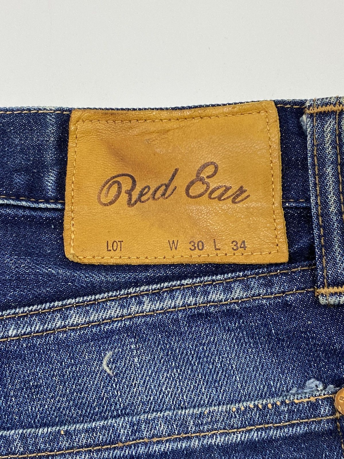 Japanese Brand 💥Selvedge💥 RED EAR paulsmith jeans denim pant Size US 32 / EU 48 - 7 Thumbnail