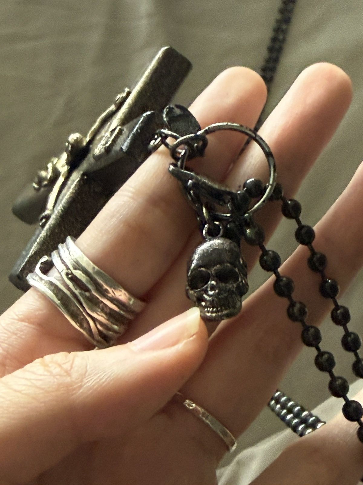 Jean Paul Gaultier Jean Paul Gaultier Crucifix Necklace Size ONE SIZE - 6 Thumbnail