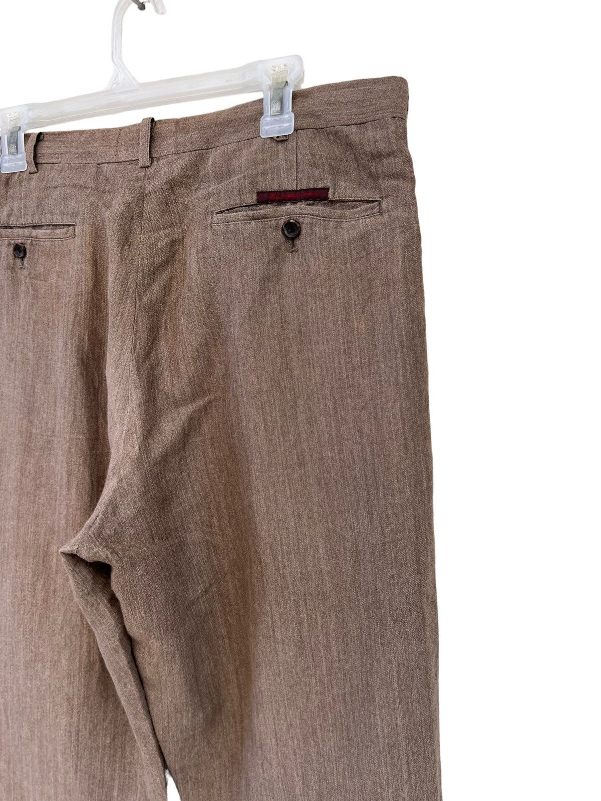 Other Vintage Papas Japan Sun Fade Light Brown Linen Loose Trouser Size US 32 / EU 48 - 19 Thumbnail