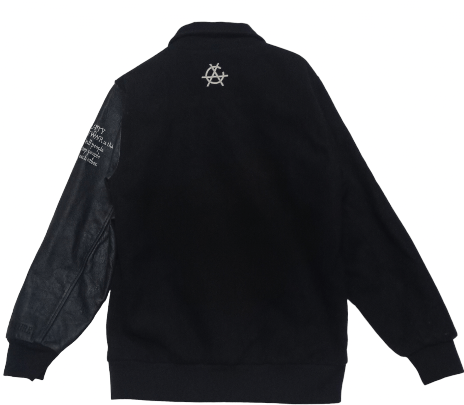 Japanese Brand × Vintage S&CO Varsity Wool Half leather Jacket Size US M / EU 48-50 / 2 - 2 Thumbnail