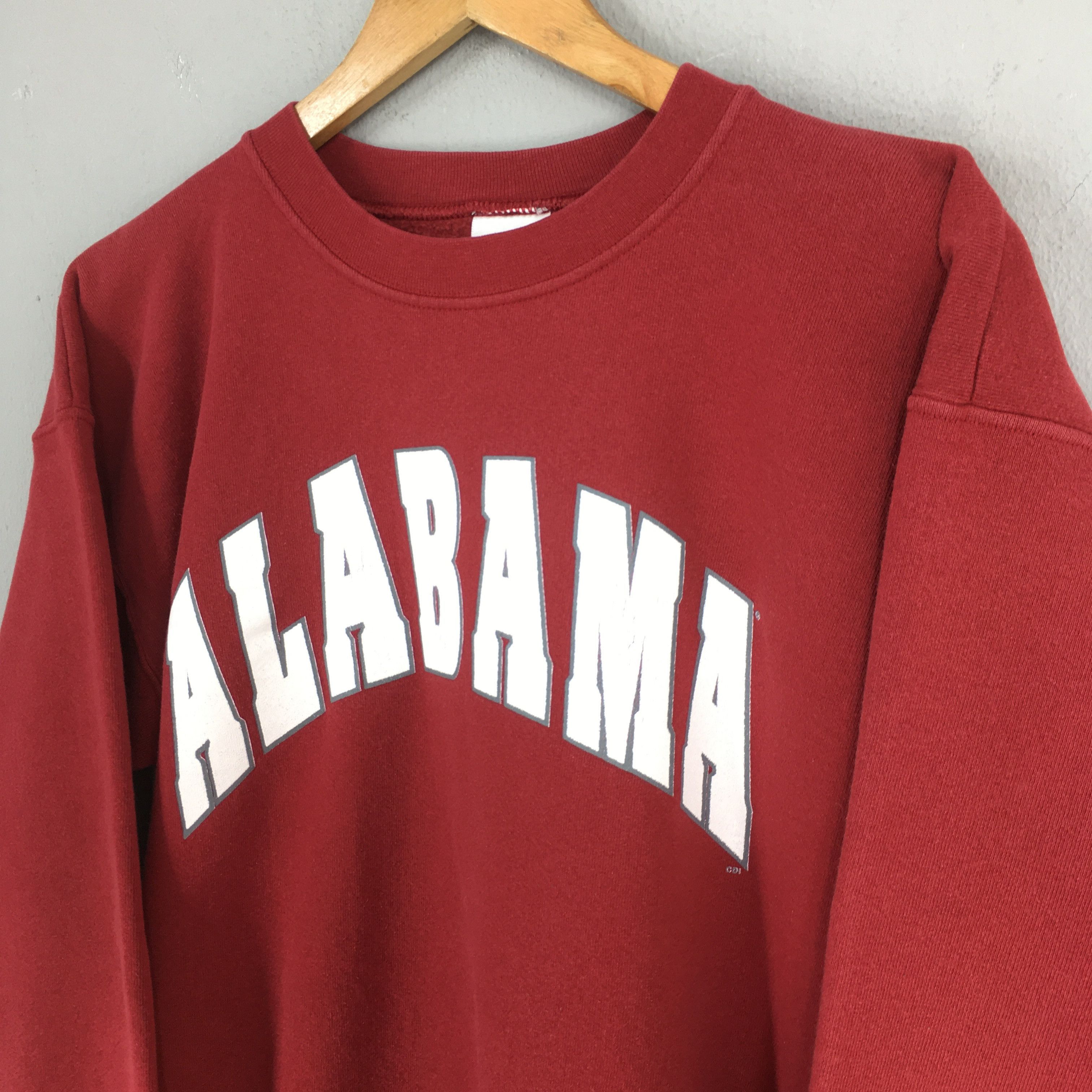 NCAA × Vintage Vintage Alabama Crimson Tide Football Sweatshirt Medium Size US M / EU 48-50 / 2 - 3 Thumbnail