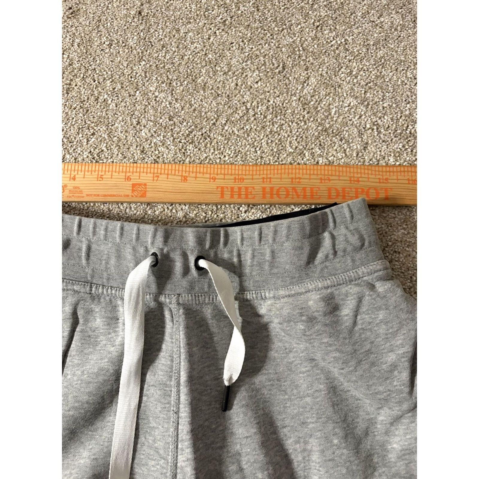Nike Nike Air Sweatpants Mens Large Gray Joggers Elastic Waist Pockets CN7088-063 Size US 33 - 3 Thumbnail