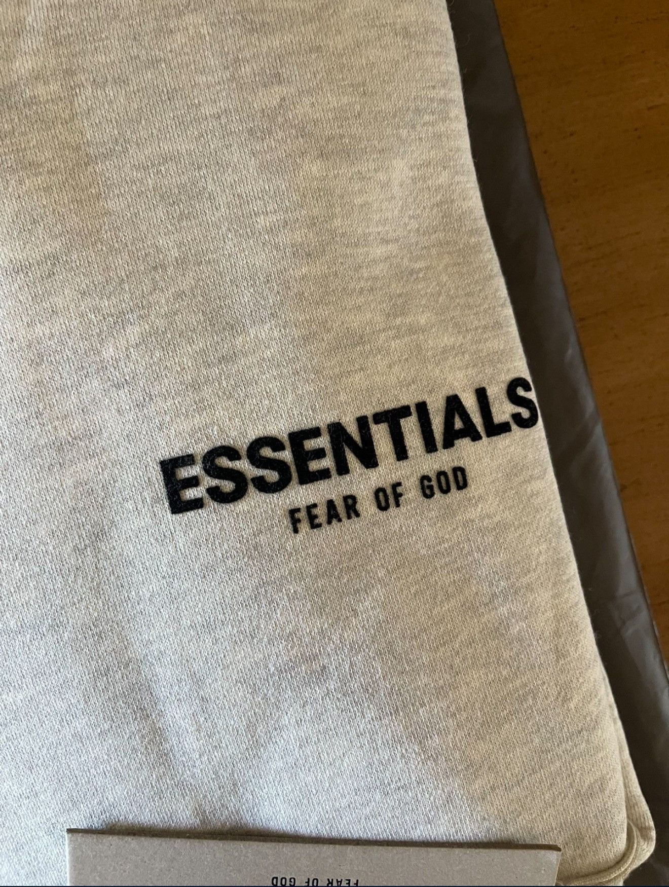 FOG × Fear of God × Pacsun FOG - Essentials Fear Of God Hoodie Sz X-Large Light Oatmeal Size US XL / EU 56 / 4 - 4 Thumbnail