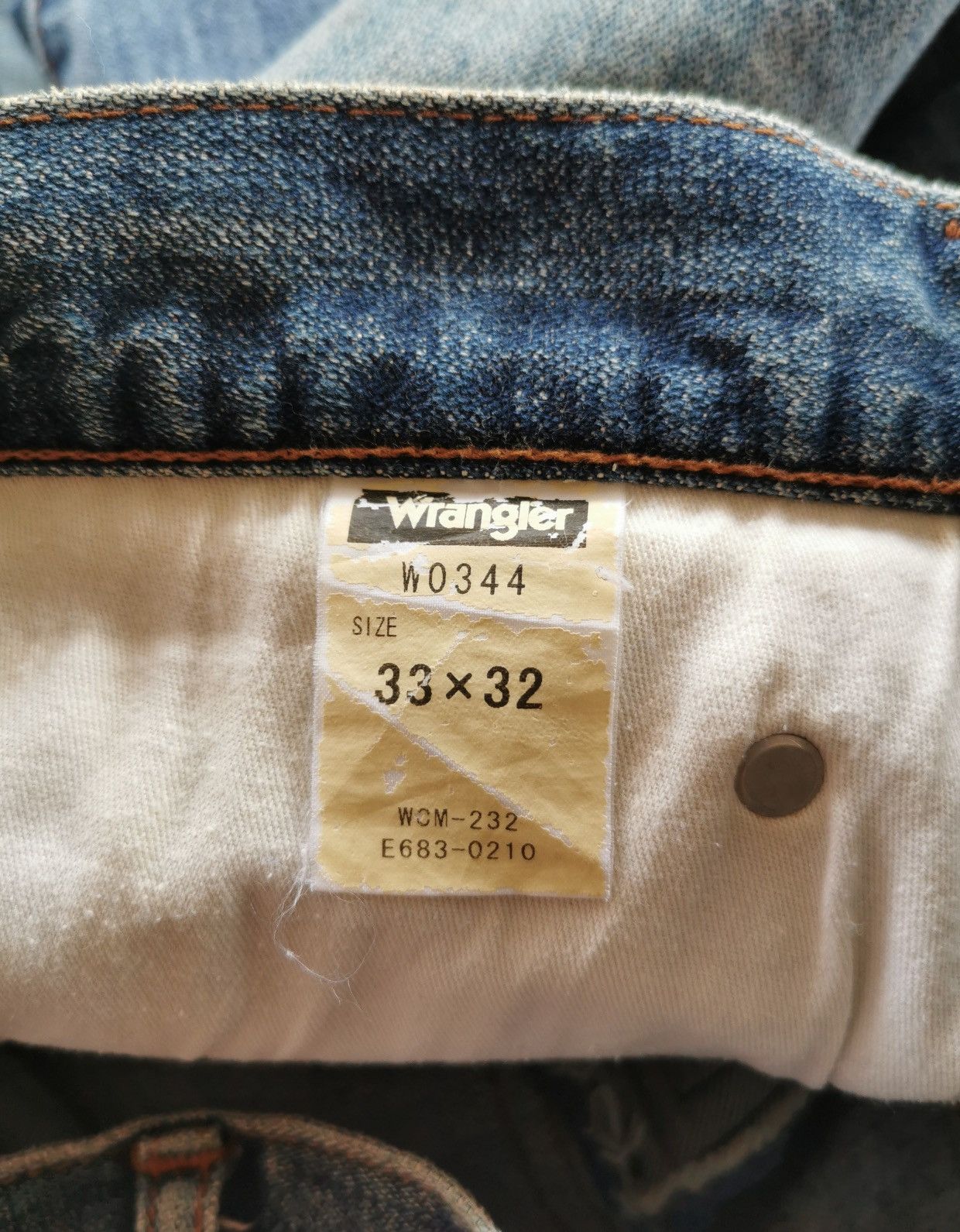 Wrangler Wrangler Patchwork Denim Jeans Size US 33 - 8 Thumbnail