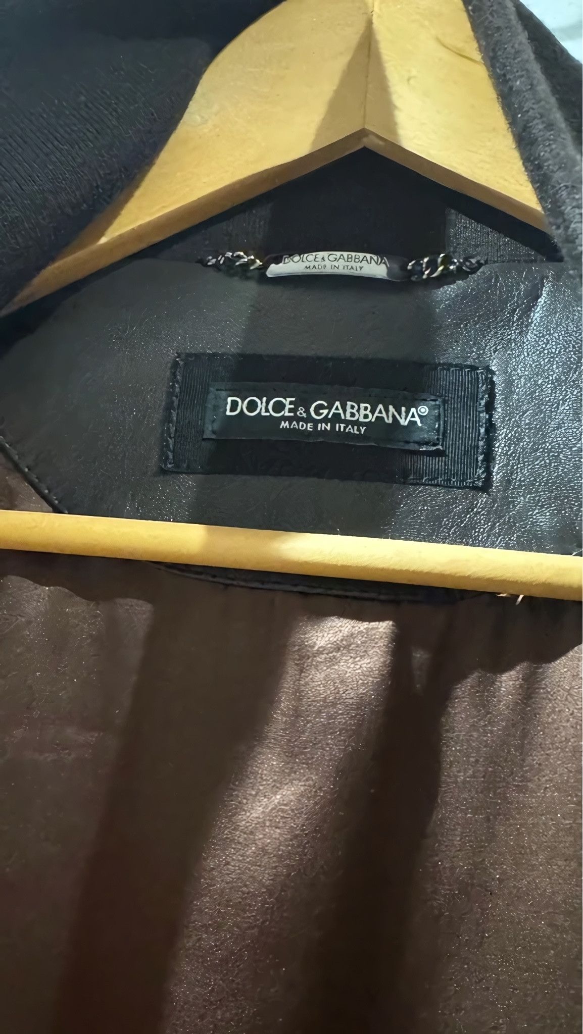 Dolce & Gabbana LAMBSKIN SUEDE LEATHER BOMBER JACKET Size US M / EU 48-50 / 2 - 5 Thumbnail