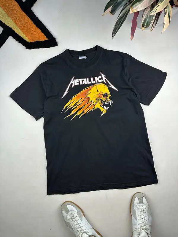 Band Tees VINTAGE METALLICA tShirt PUSHEAD IRON MAIDEN PEARL JAM tee Size US XL / EU 56 / 4 - 4 Thumbnail