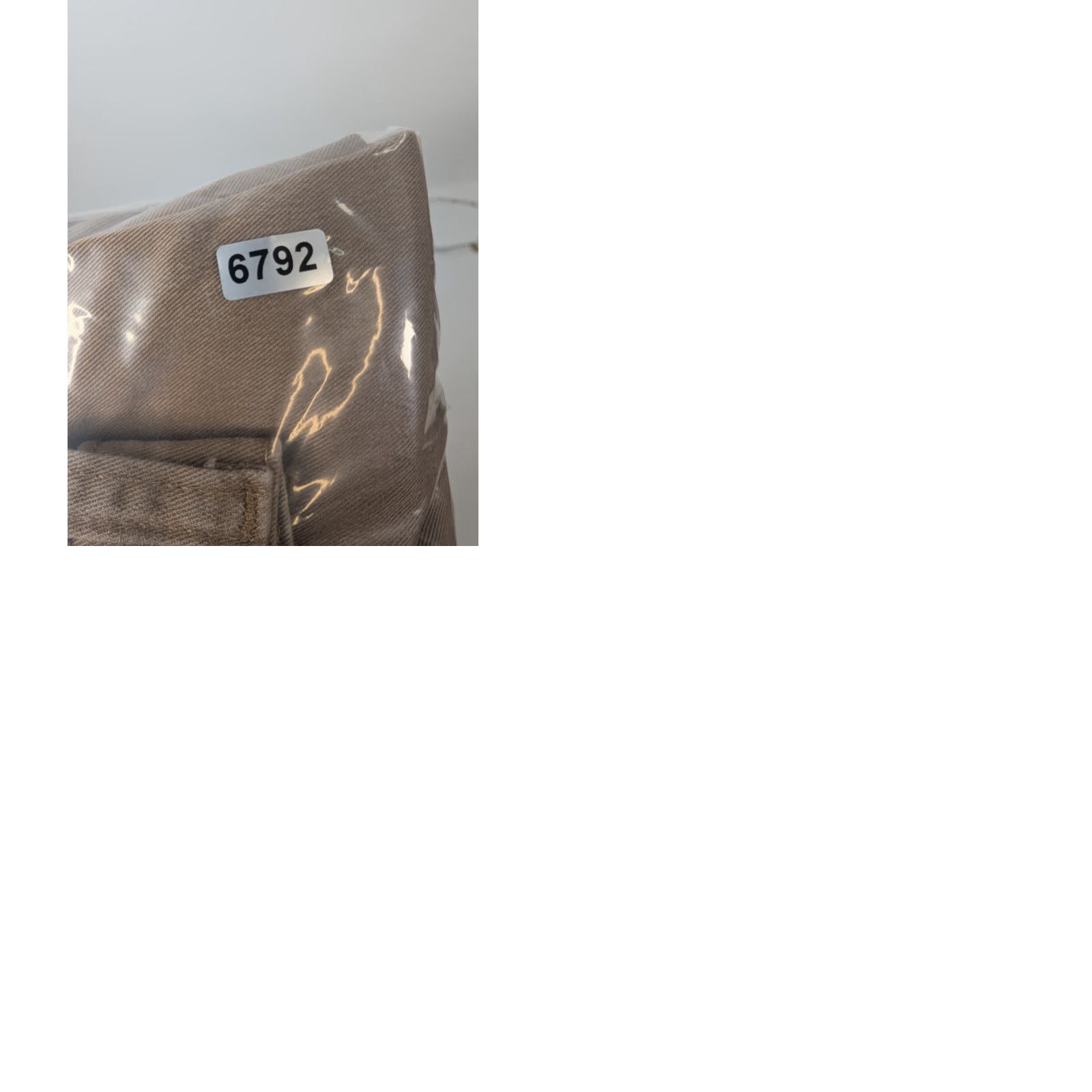 Lee Lee Jeans Womens Size 10 Relaxed Straight Leg Tan Crown Cotton 130223H Jeans Size 32" / US 10 / IT 46 - 9 Thumbnail