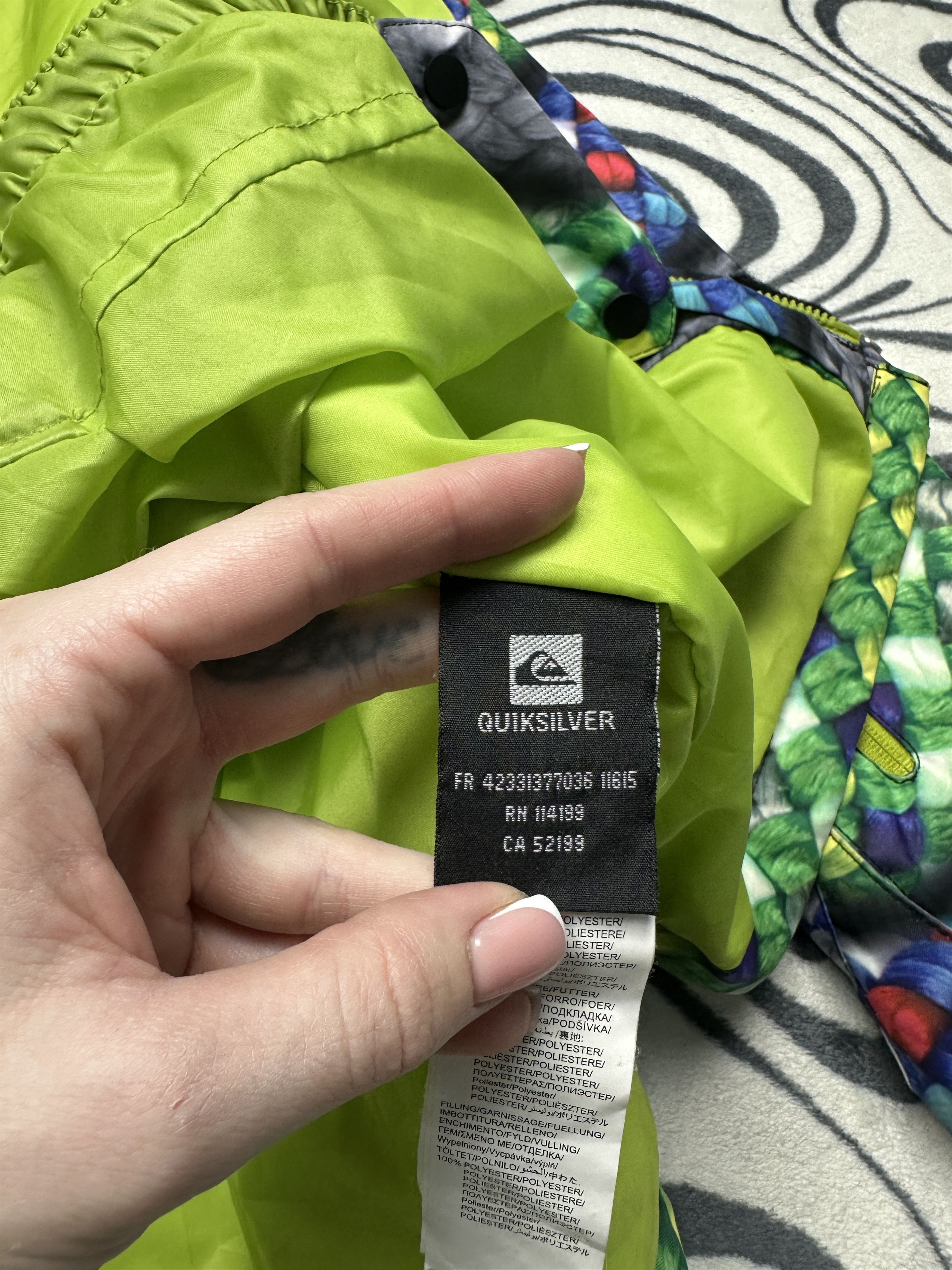 Quiksilver Quiksilver Ski Snowboard Mens Jacket Size US M / EU 48-50 / 2 - 7 Thumbnail