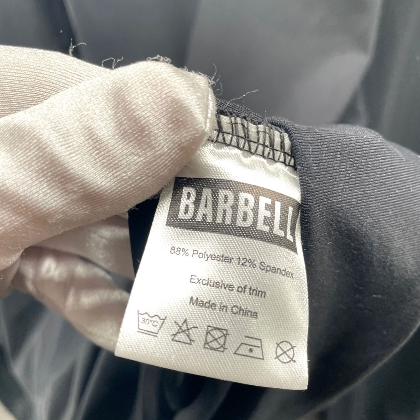 Vintage Barbell Apparel Full Zip Hoodie Mens XL Black Solid Workout Gym Active Athletic Size US XL / EU 56 / 4 - 6 Thumbnail
