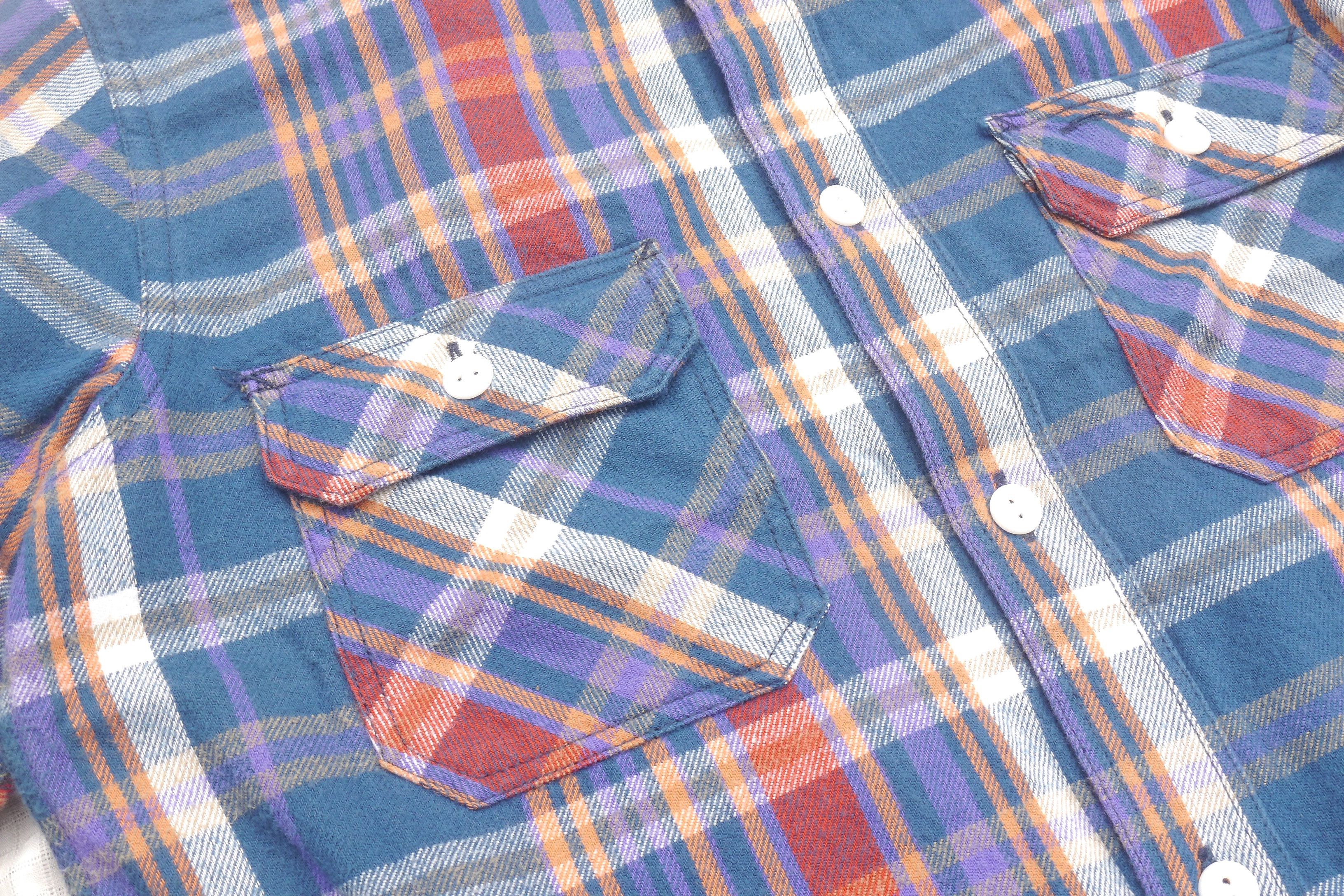 Japanese Brand (D86) Beams Boy Everyday Japan Plaid Button Up Shirt Dress Size S / US 4 / IT 40 - 5 Thumbnail