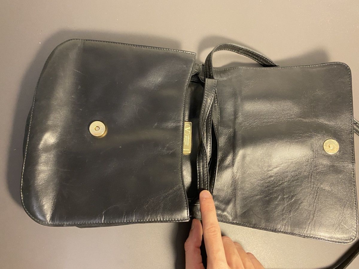Valentino Valentino black bow bag leather Size ONE SIZE - 10 Thumbnail