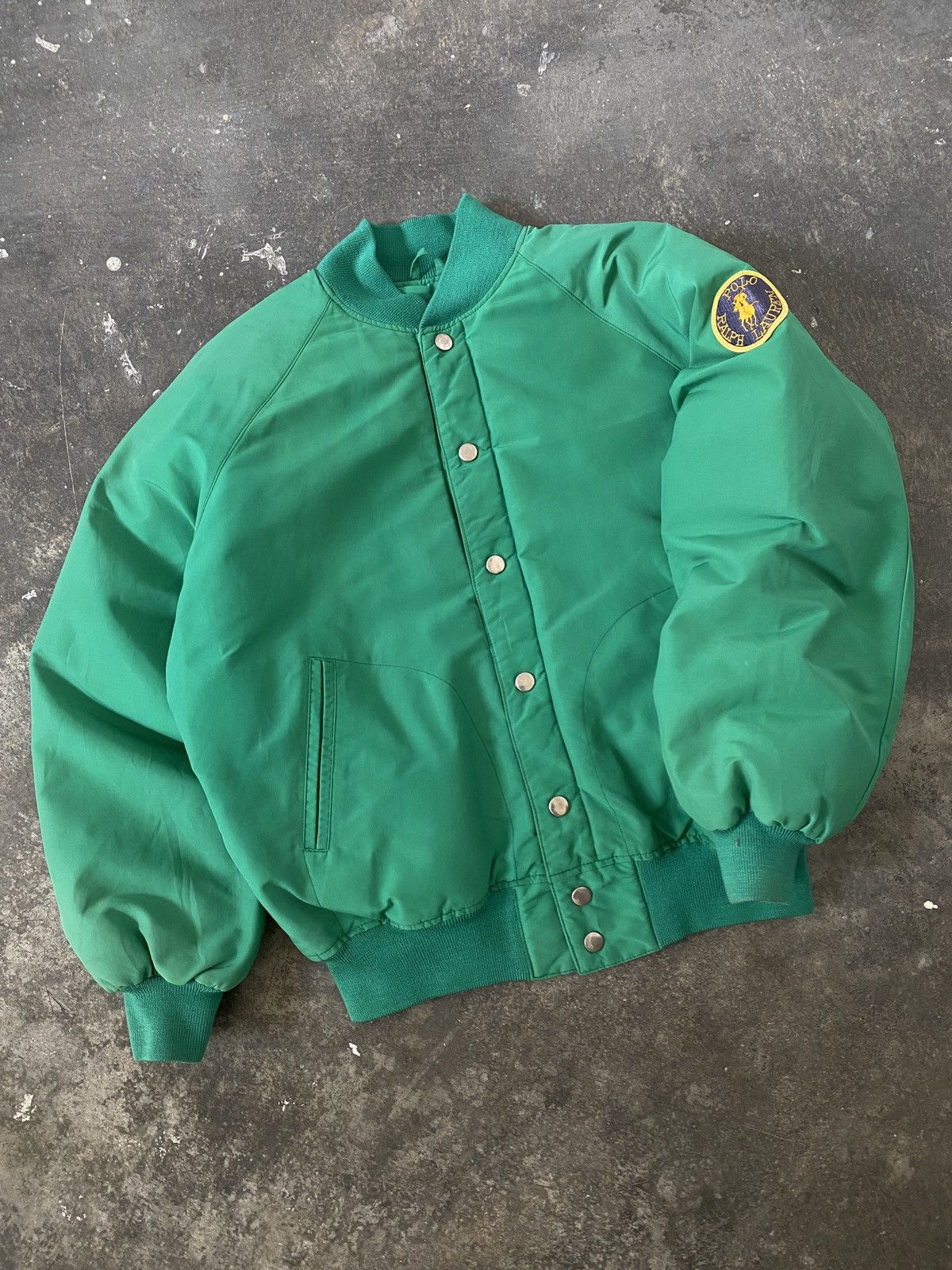 Polo Ralph Lauren Vintage 1980s Polo Ralph Lauren Bomber Jacket Size US M / EU 48-50 / 2 - 1 Thumbnail