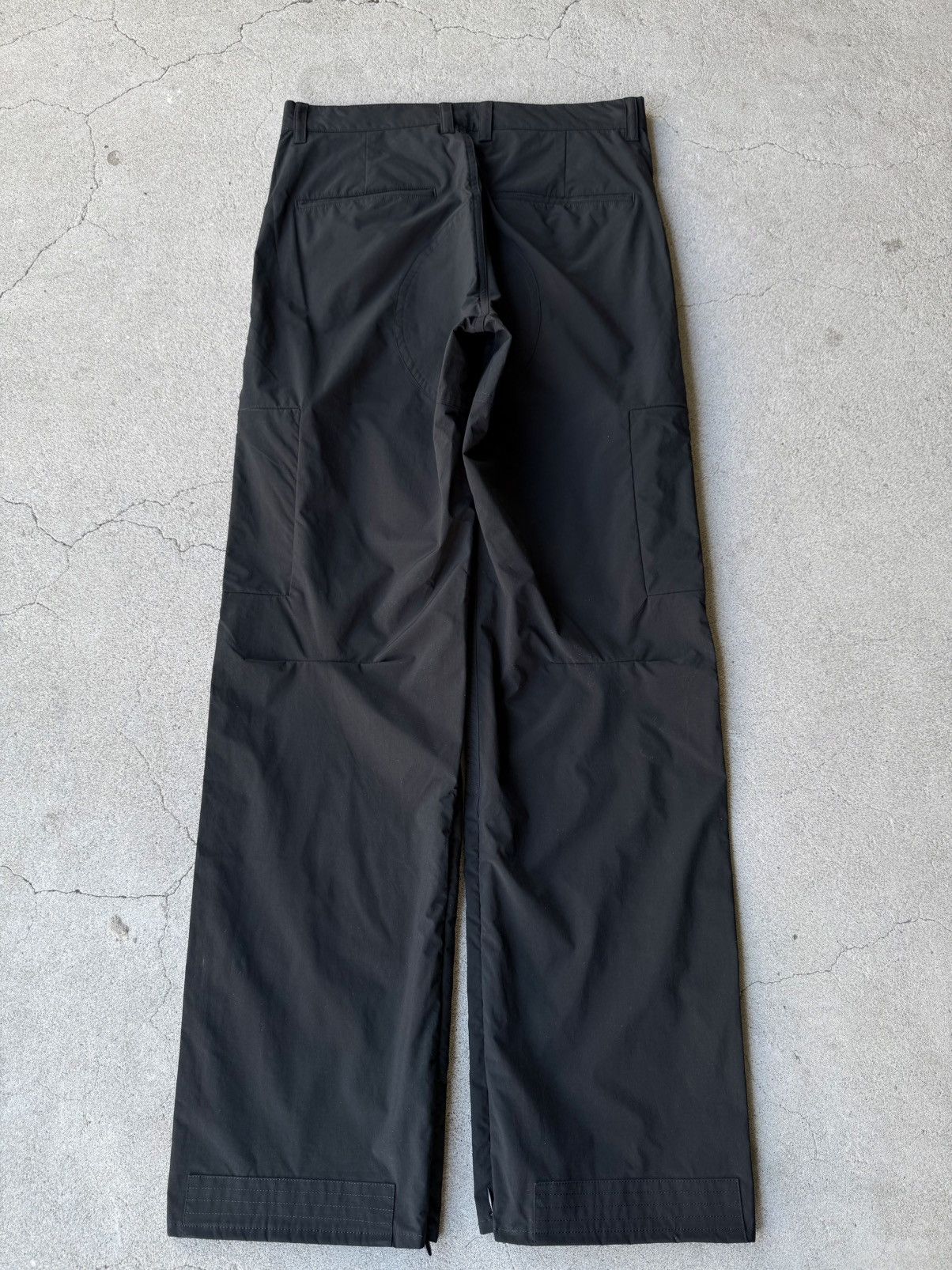 Other MATSUFUJI 24AW Black Multi-Zip Cargo Pants Size US 30 / EU 46 - 2 Thumbnail