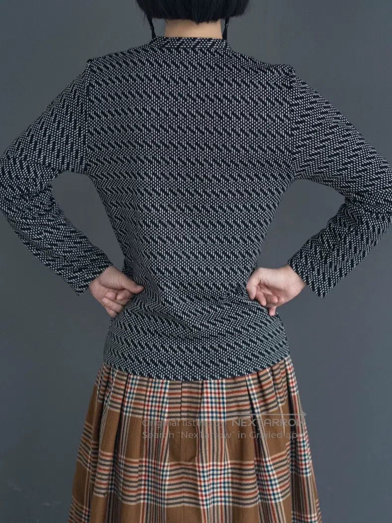 Comme des Garcons Comme Des Garcons size one-size-fits-all Initial gray-blac Size S / US 4 / IT 40 - 6 Thumbnail