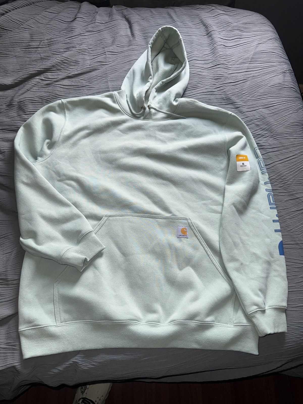 Carhartt Sea foam green carhartt hoodie XL brand new Size US XL / EU 56 / 4 - 1 Thumbnail
