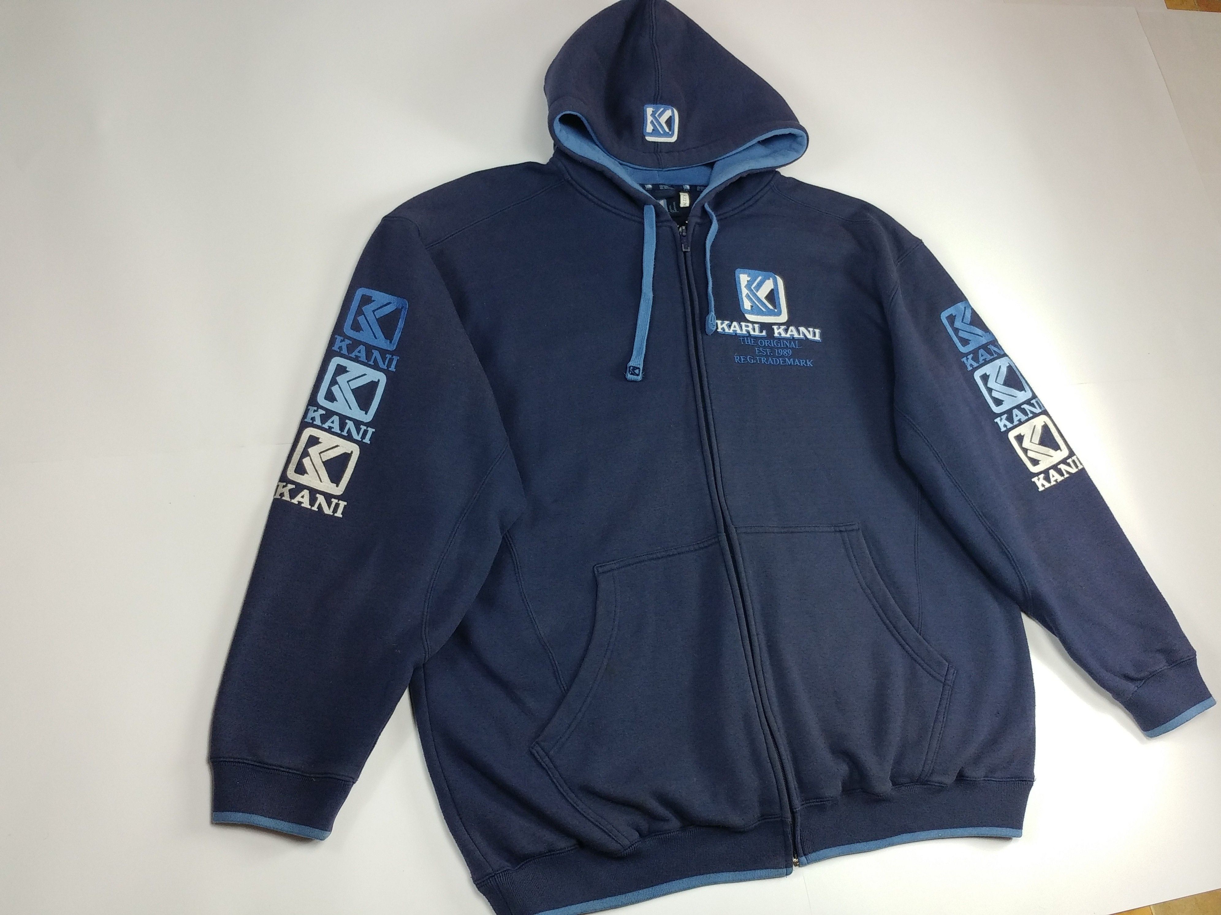 Karl Kani KARL KANI hoodie, Kani, vintage hip-hop sweatshirt, 90s XXL Size US XXL / EU 58 / 5 - 3 Thumbnail