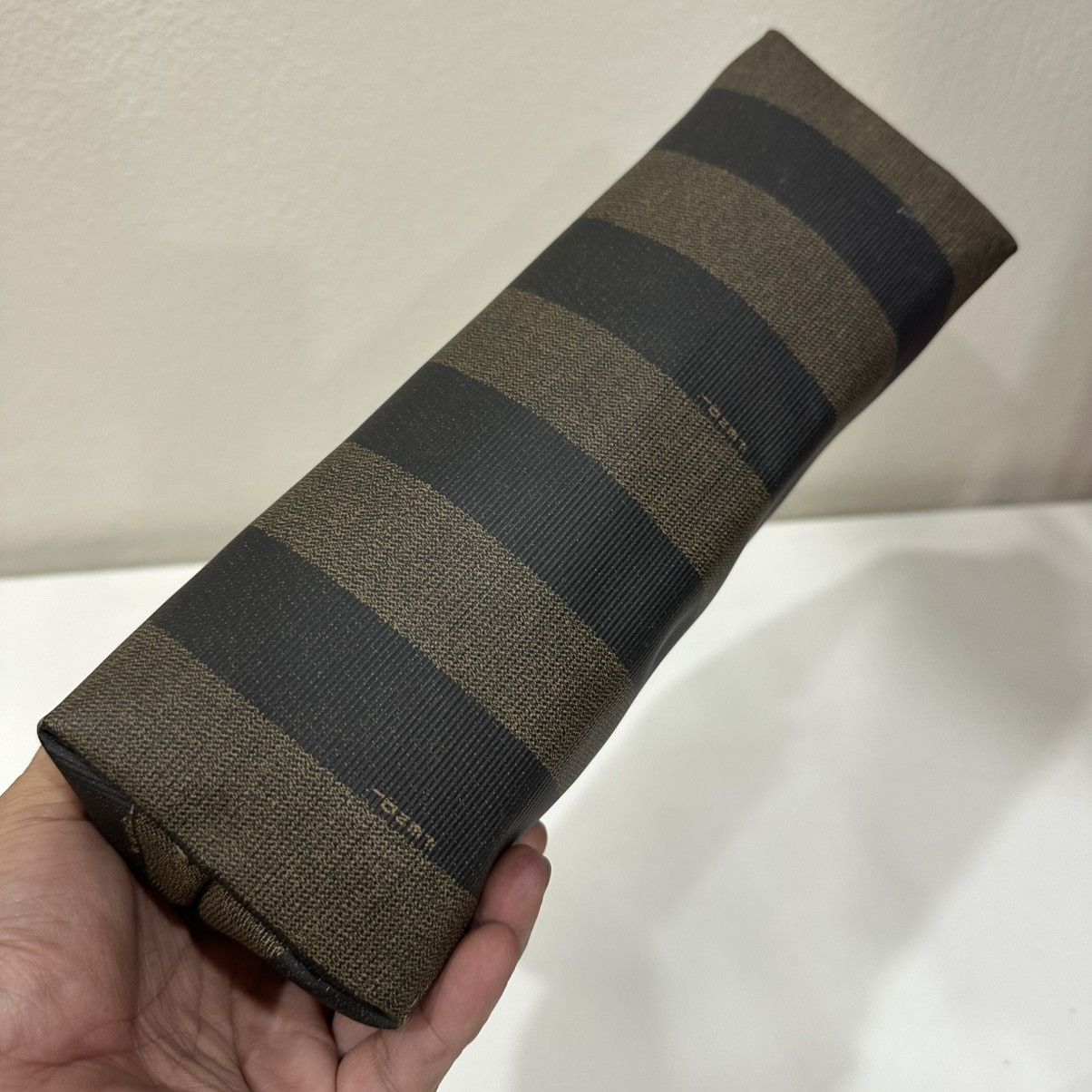 Fendi ‼️YES‼️ FENDI PEQUIN STRIPE CLUTCH MAKE UP BAG Size ONE SIZE - 5 Thumbnail