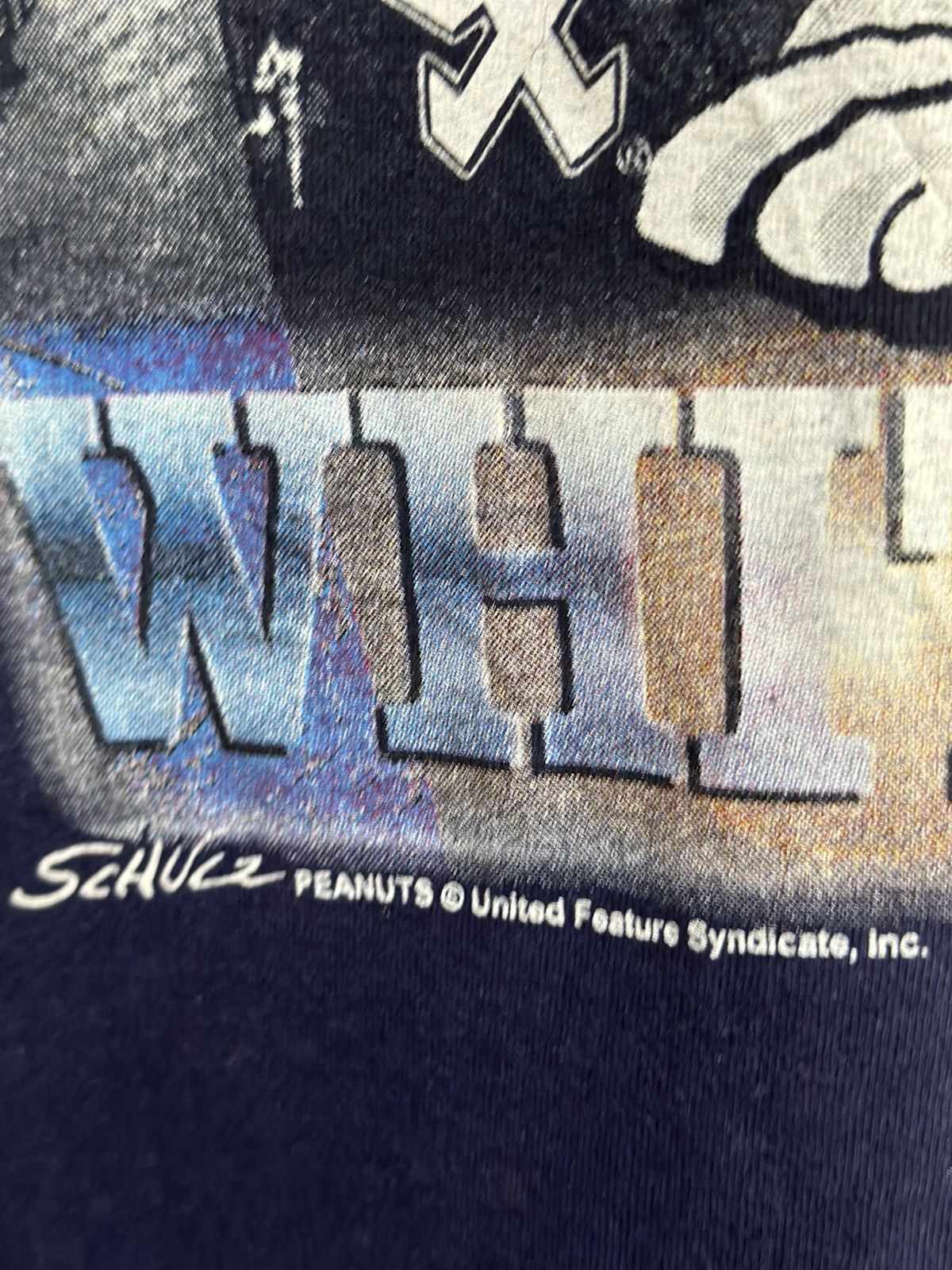 Vintage White Sox X Peanuts Faded Tee