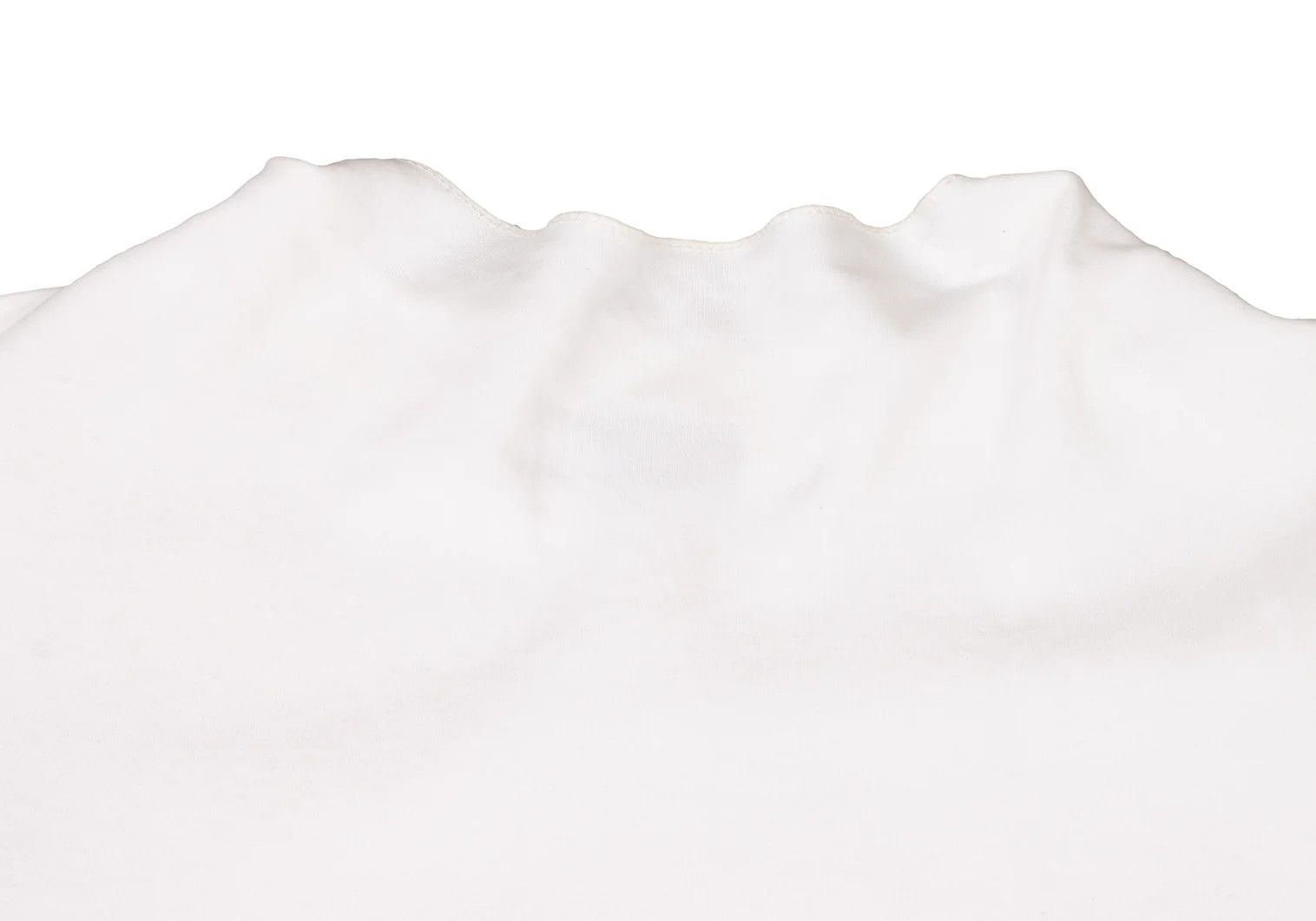 Issey Miyake Cotton High Neck Cut and Sew Top in White, Size M Size US M / EU 48-50 / 2 - 5 Thumbnail