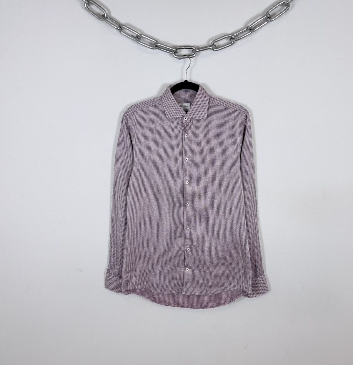 Strenstroms Stenstroms Slimline Twofold Super Cotton Button Up Shirt Size US M / EU 48-50 / 2 - 1 Thumbnail