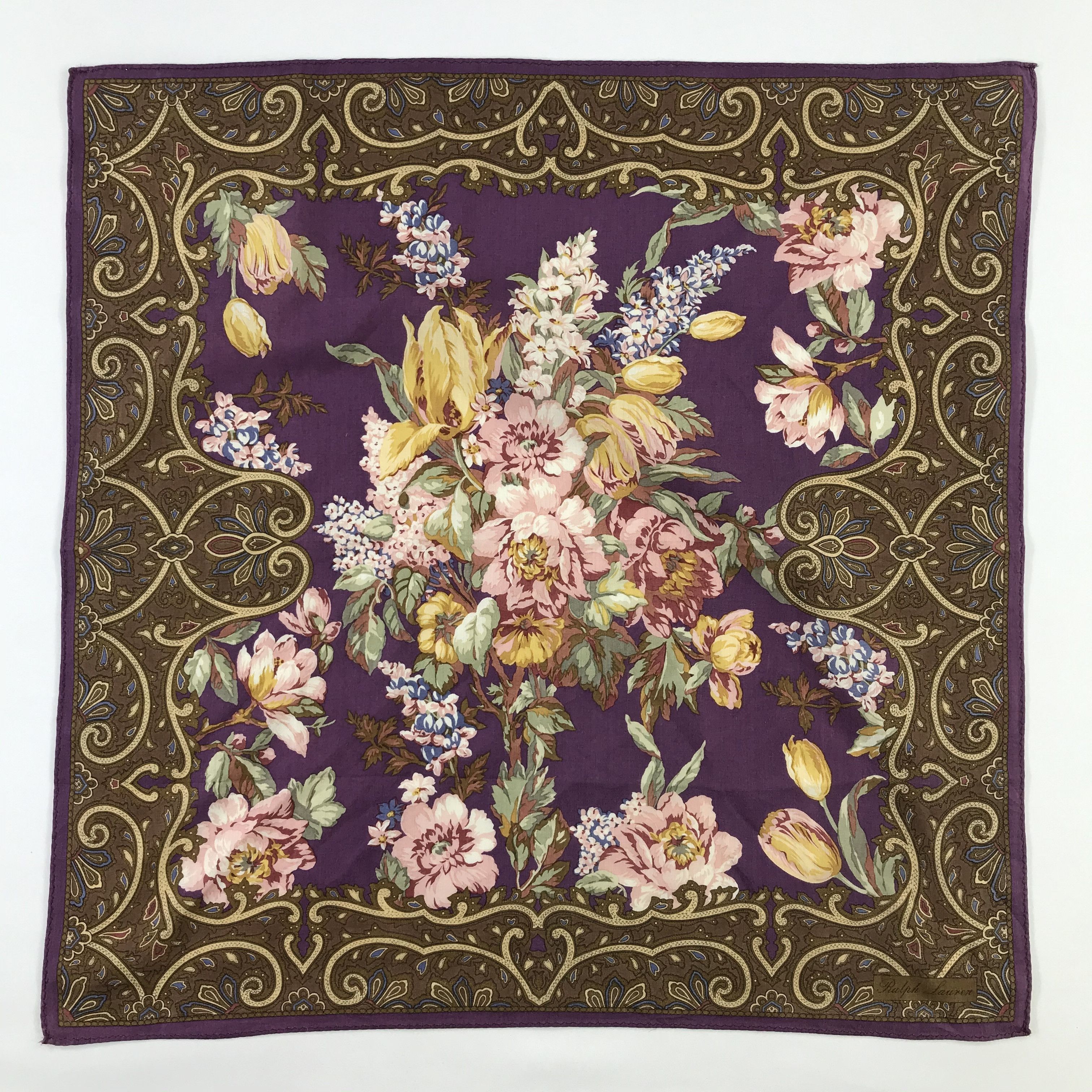 Ralph Lauren × Vintage Ralph Lauren Handkerchief / Neckerchief / Bandana Size ONE SIZE - 3 Thumbnail