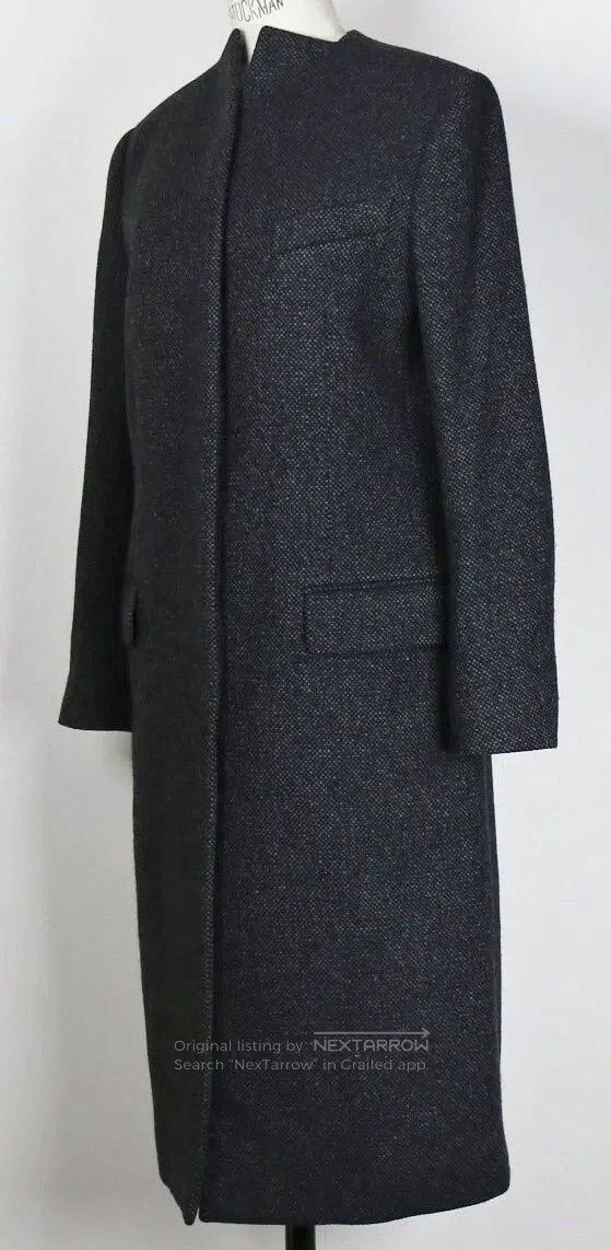 Other Hermes Showpiece wool and cashmere tweed coat Size XXS / US 00 / IT 34 - 4 Thumbnail