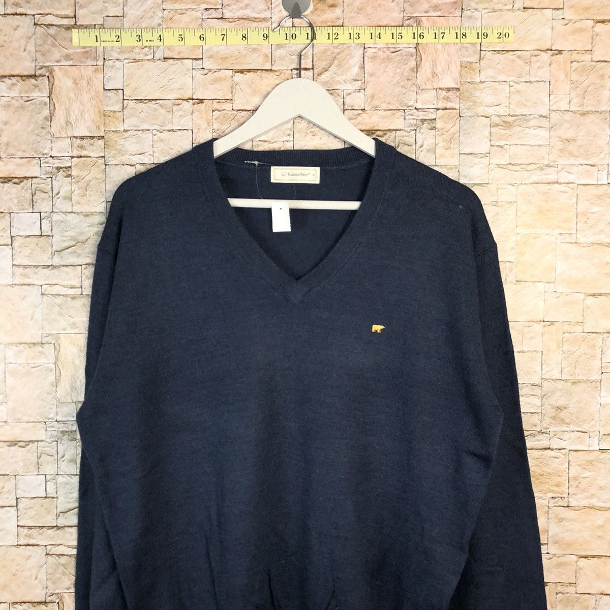 Golden Bear × Homespun Knitwear × Vintage Golden Bear vintage Dark Blue Knitwear #A848 Size US M / EU 48-50 / 2 - 2 Thumbnail