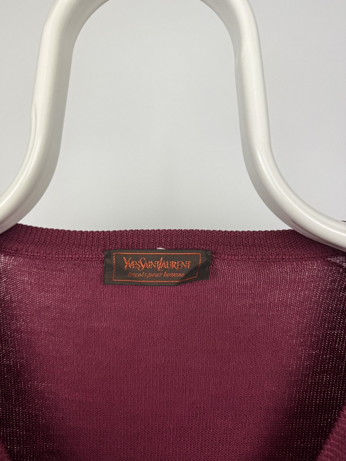 Vintage × Yves Saint Laurent 90s YSL Yves Saint Laurent Knit Sweater Vintage Size US L / EU 52-54 / 3 - 9 Thumbnail