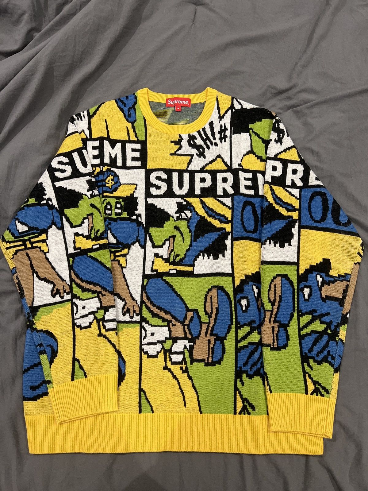 Supreme Cartoon Sweater | Grailed