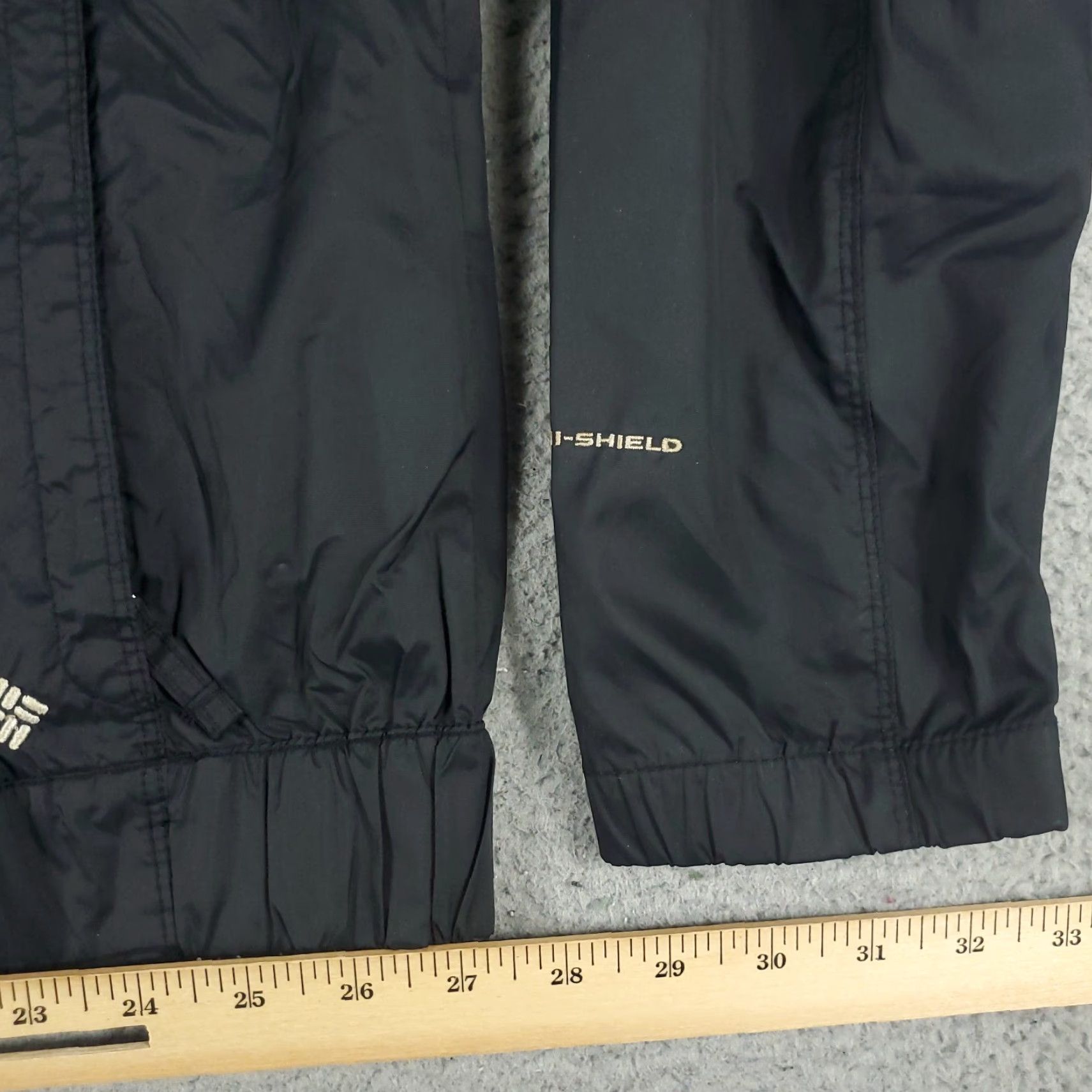 Vintage Columbia Jacket Women Medium Black Full Zip Windbreaker Jacket Size M / US 6-8 / IT 42-44 - 4 Thumbnail
