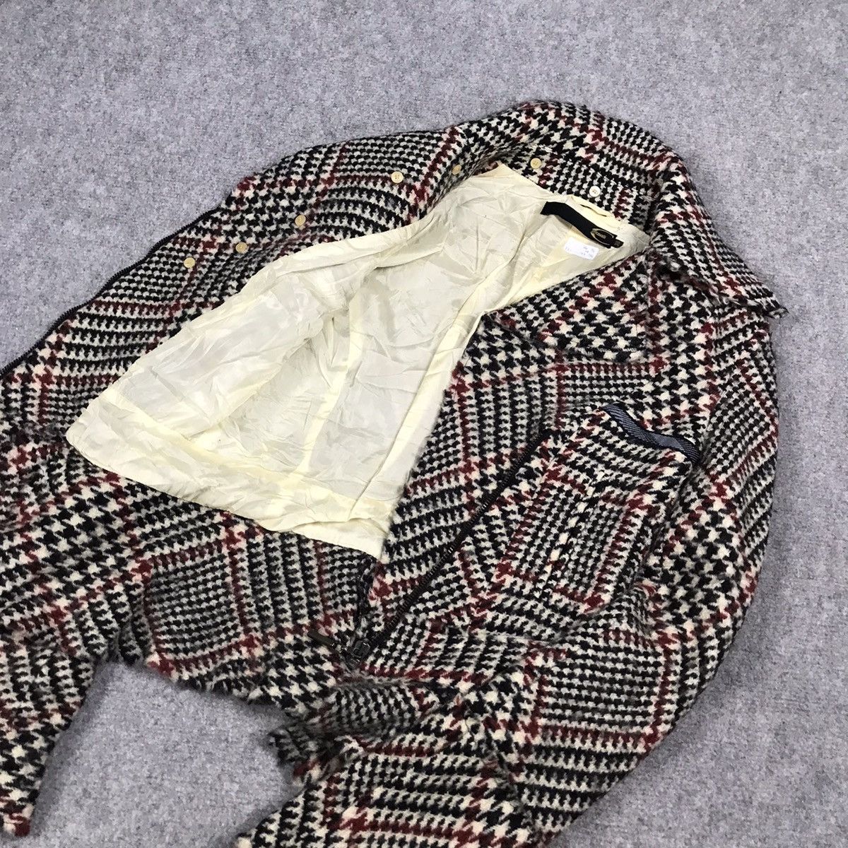 Just Cavalli × Roberto Cavalli JUST CAVALLI ITALY WOOL WOMAN SEXY JACKET Size XS / US 0-2 / IT 36-38 - 16 Thumbnail