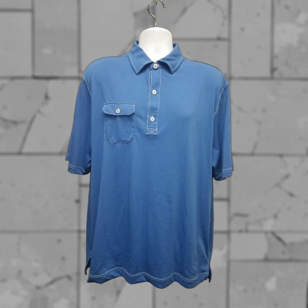 Footjoy FootJoy Polo Golf Pocket Blue Stitch Mens XL Size US XL / EU 56 / 4 - 1 Thumbnail