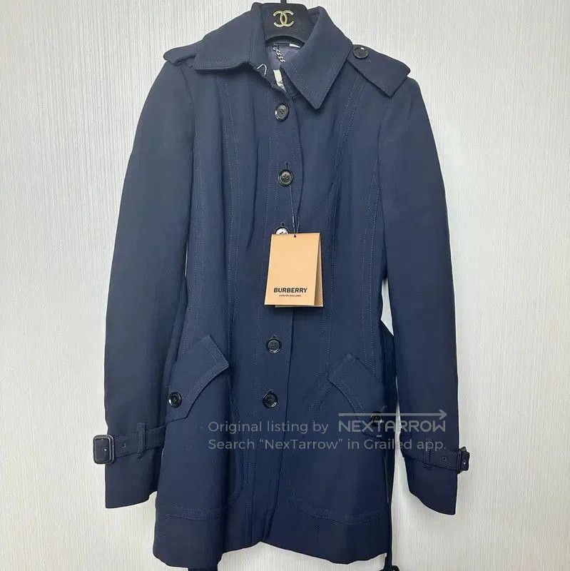 Other Burberry Women's Black Nylon Trench Coat Size S. Size S / US 4 / IT 40 - 1 Thumbnail