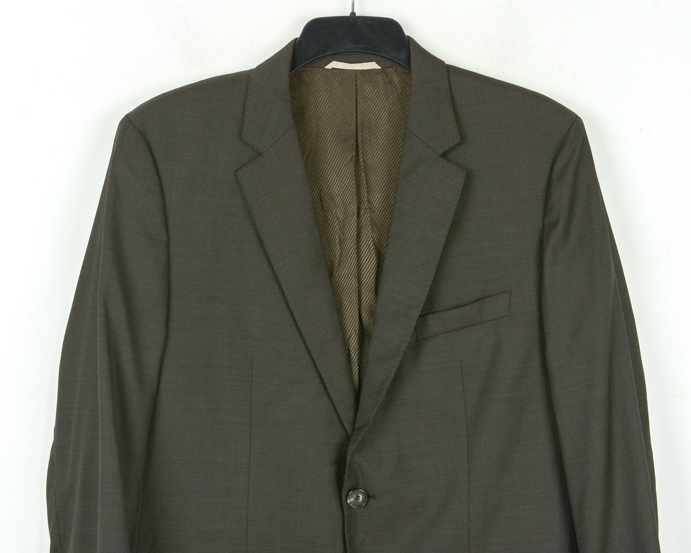 Hugo Guabello James Sharp Wool Men Blazer UK 42 US Suit Jacket L Size 42R - 2 Thumbnail