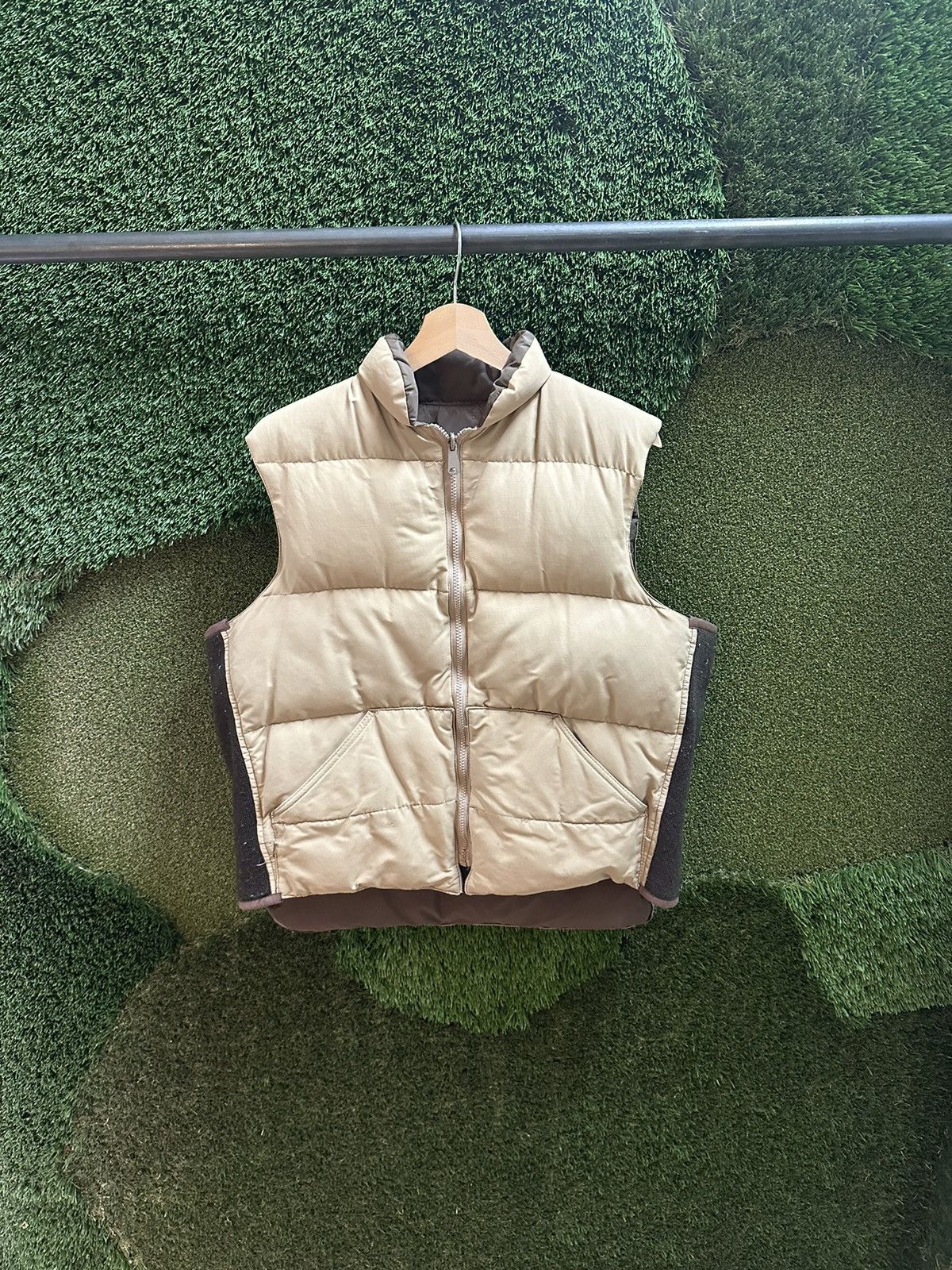 Vintage Vintage 1980s Reversible Puffer Vest Large Size US L / EU 52-54 / 3 - 1 Thumbnail
