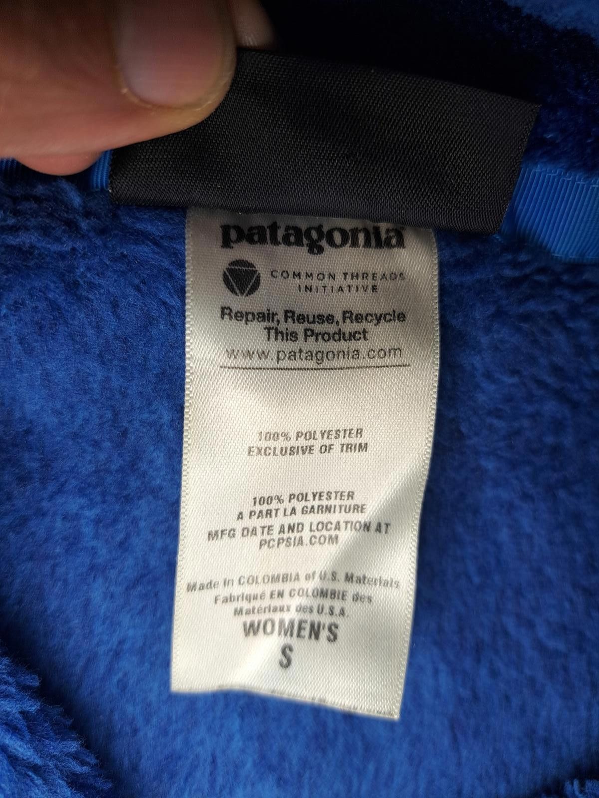 Patagonia Patagonia Snap T Pullover Womens Small Blue Polartec Size S / US 4 / IT 40 - 4 Thumbnail