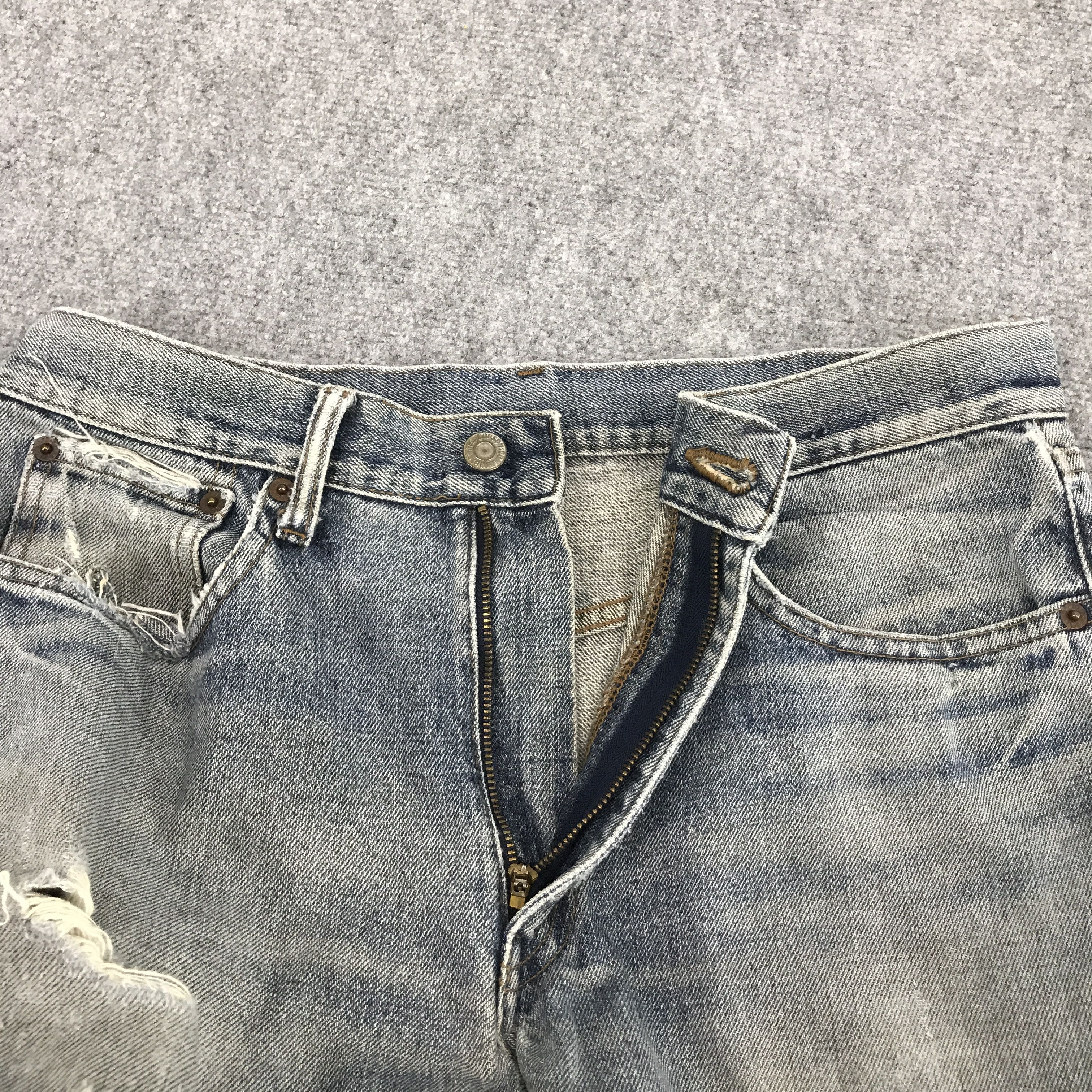 Other BOBSON DISTRESSED DENIM STYLE JEANS PANTS Size US 31 - 7 Thumbnail