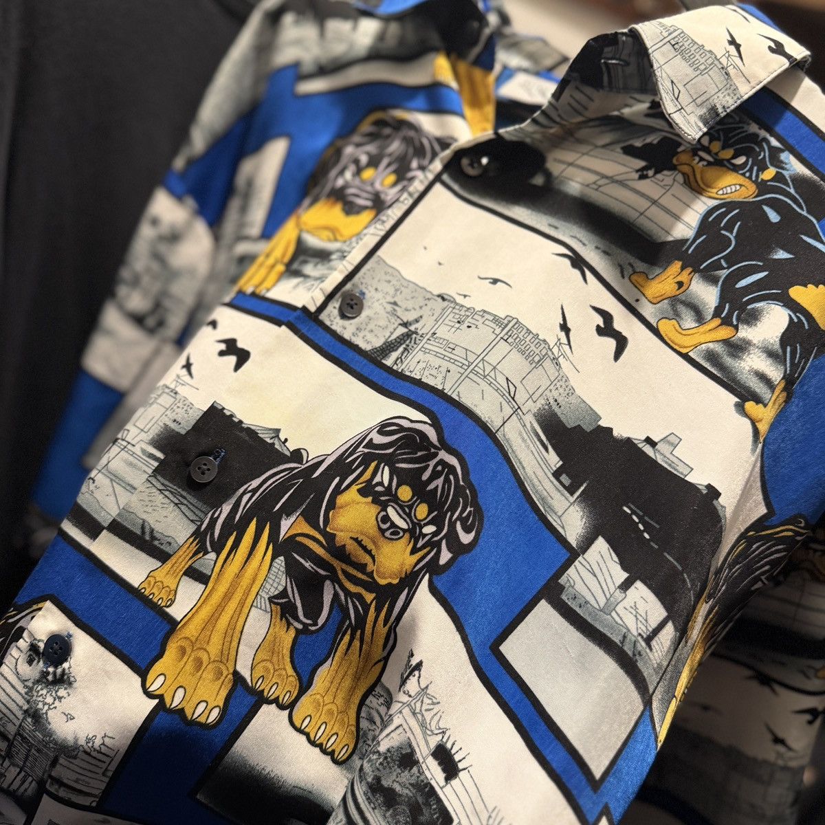 Other Vintage Up Roc Shirt Button Up Dog 🐕 Y2K Size US XL / EU 56 / 4 - 4 Thumbnail
